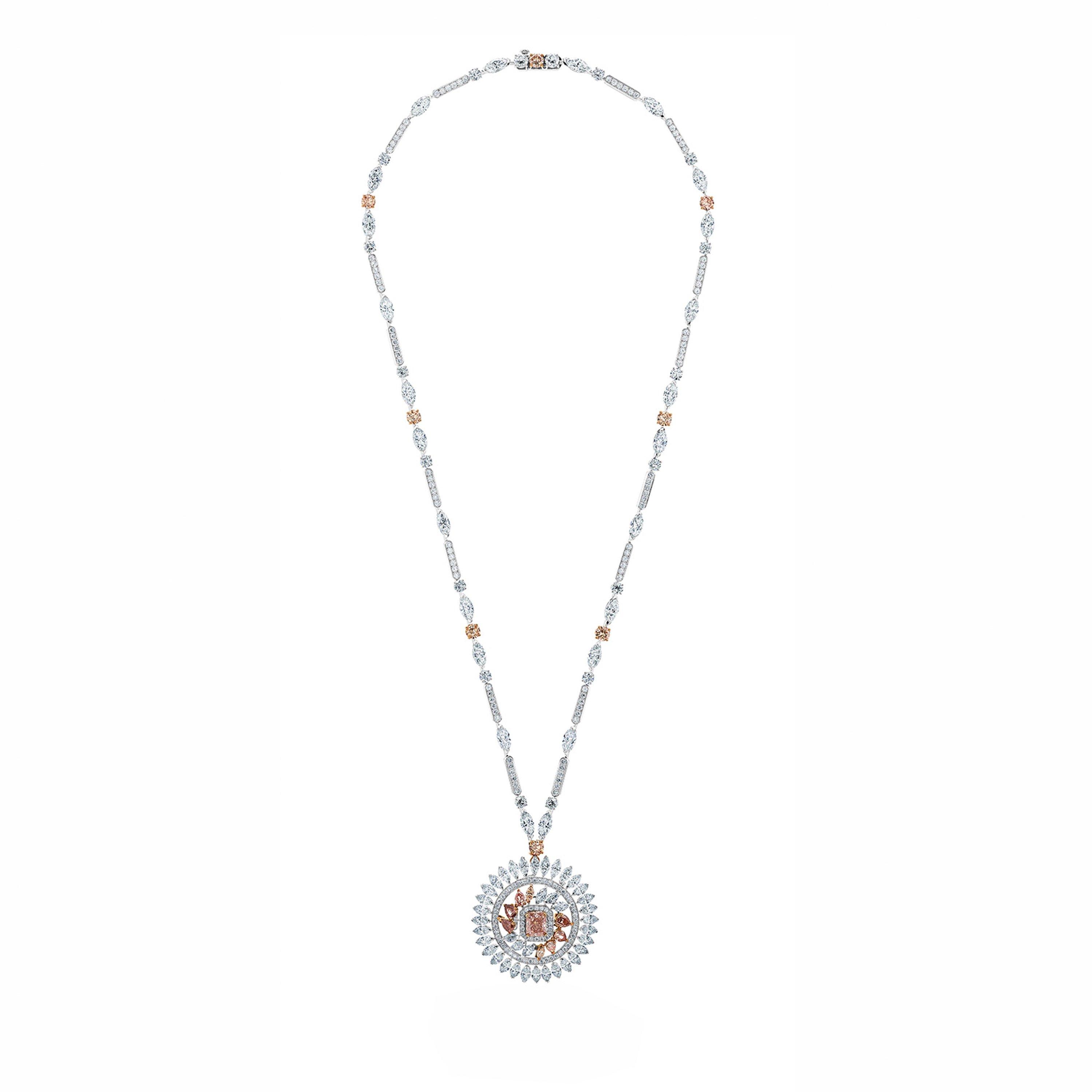 De Beers Forevermark Round Diamond Necklace FMT2000 - Crocker's Jewelers