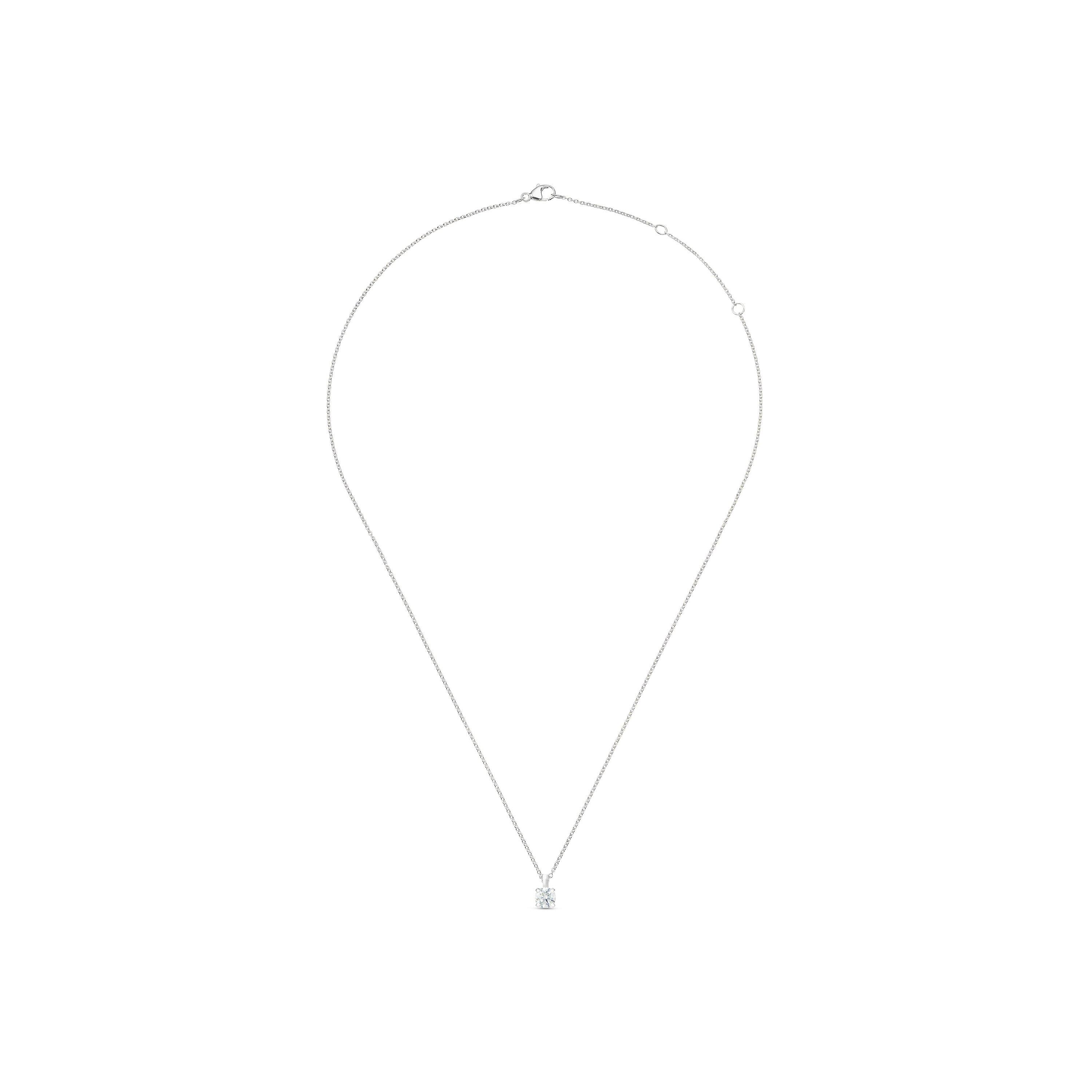 DB Classic 圓形明亮式切割鉆石項鏈, image 2