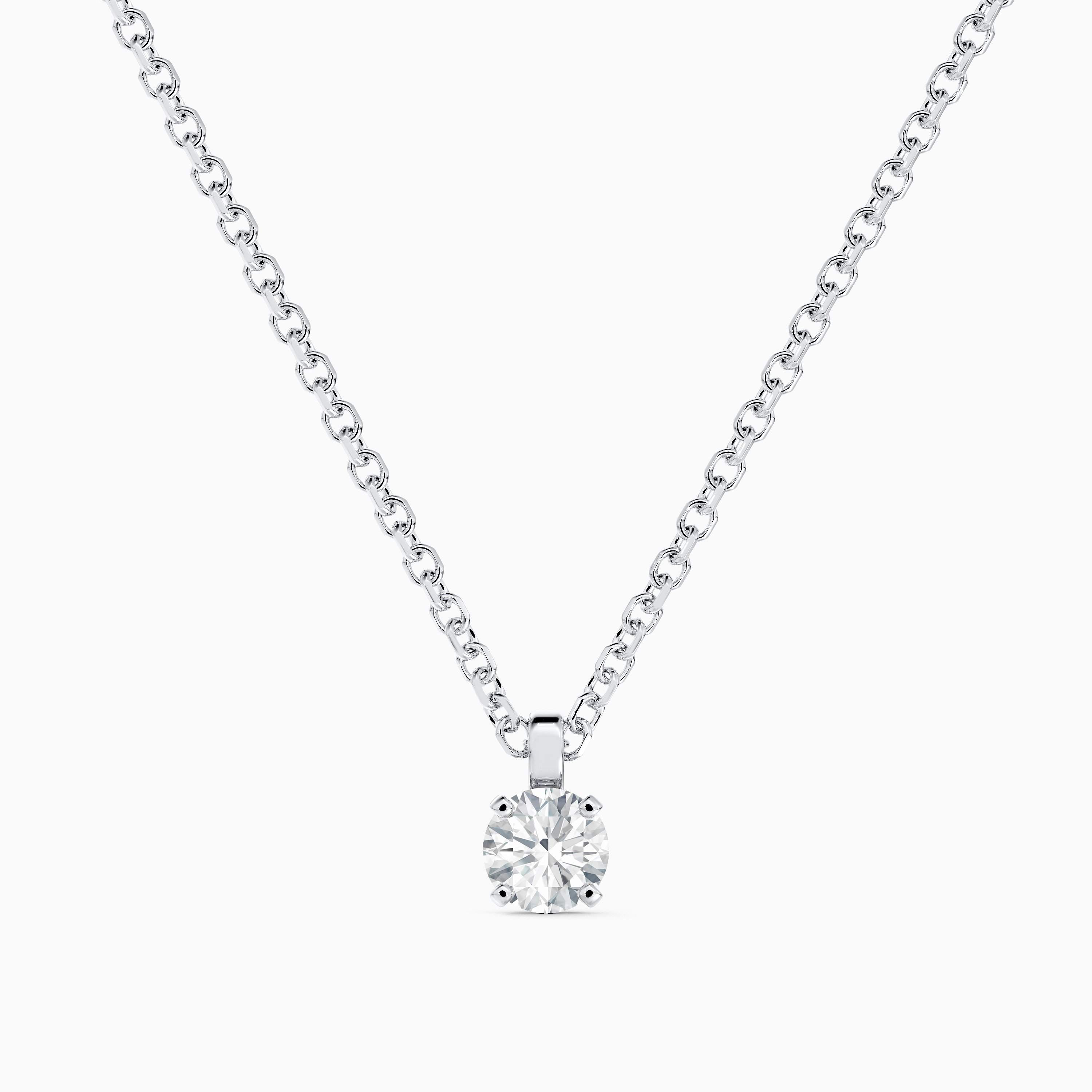 DB Classic round brilliant diamond pendant DB Classic round brilliant diamond pendant, image 1