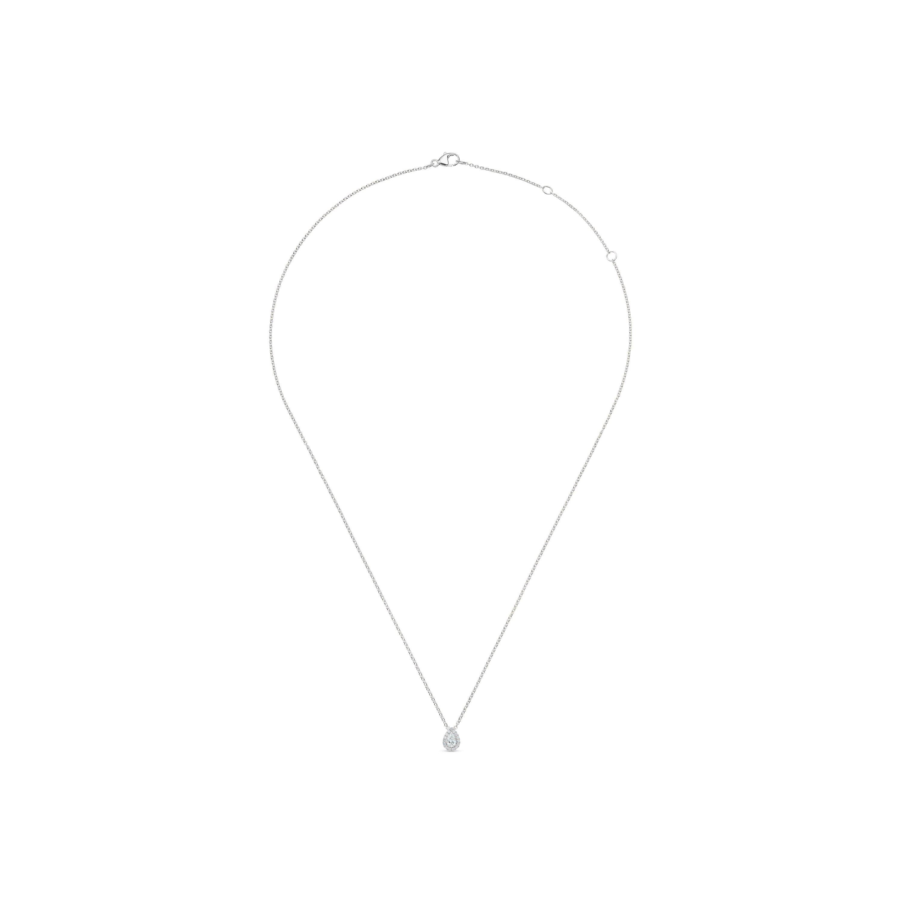 Aura 水滴形切割鉆石項鏈, image 2