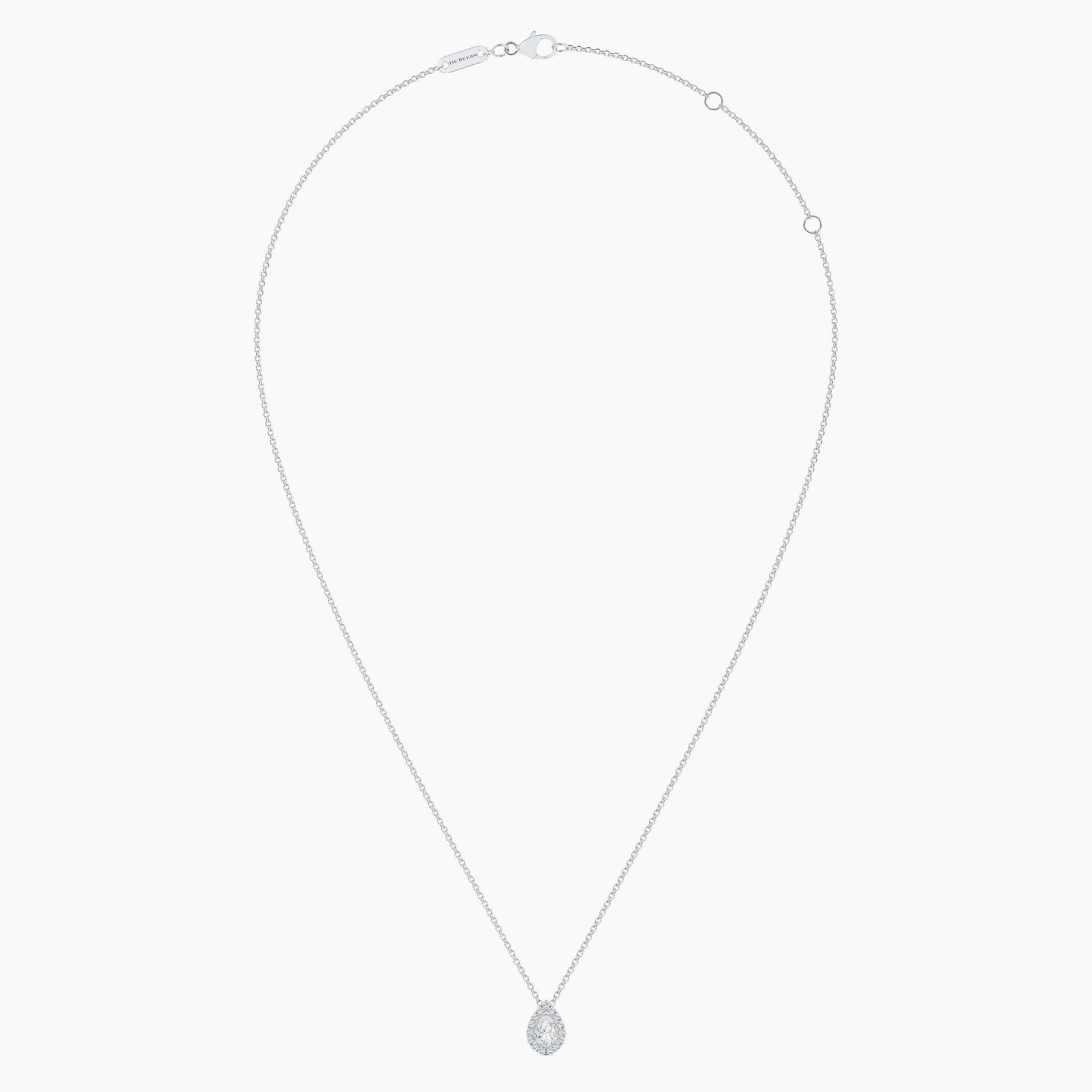 Pendentif Aura diamant taille poire, image 4