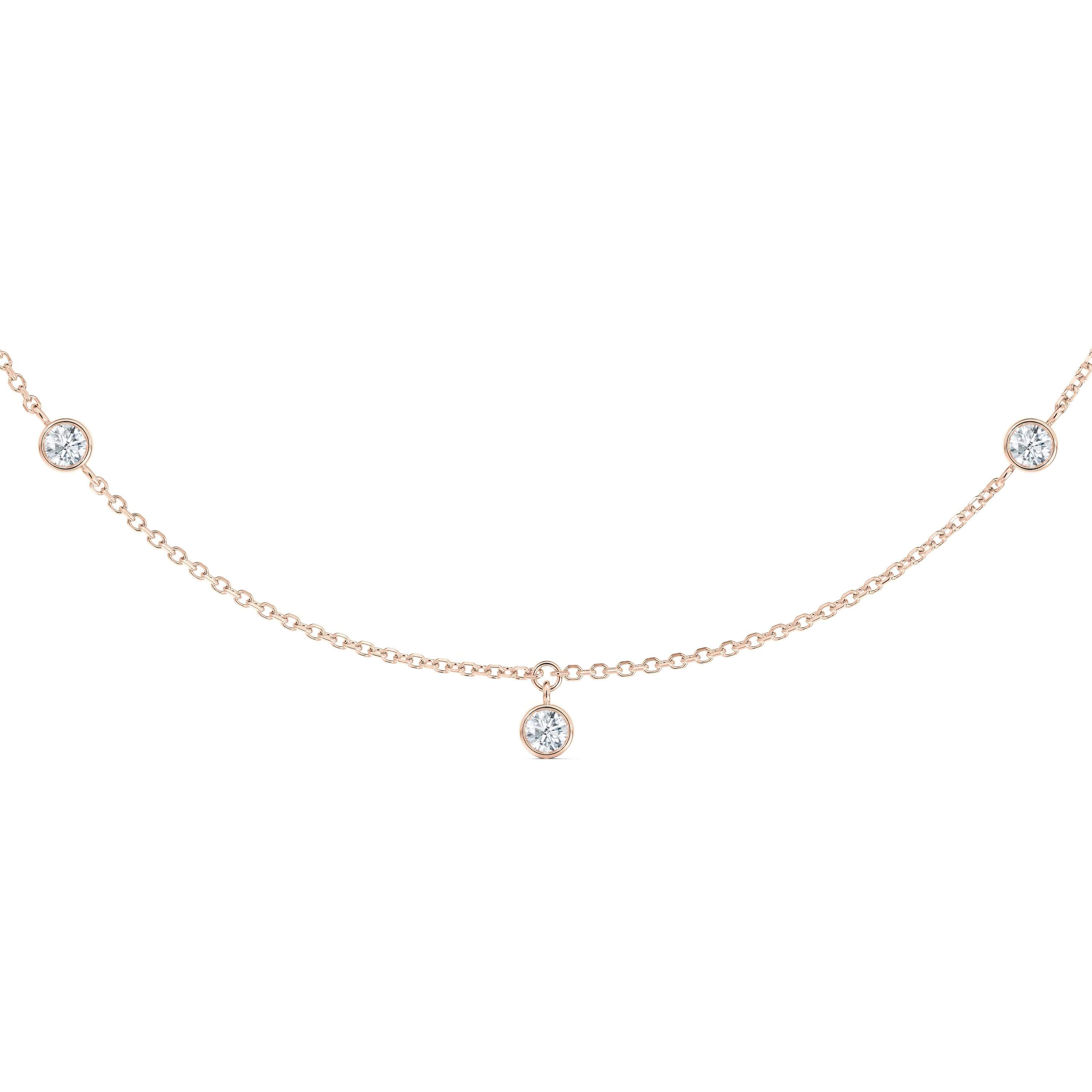 Gold diamond necklace discount