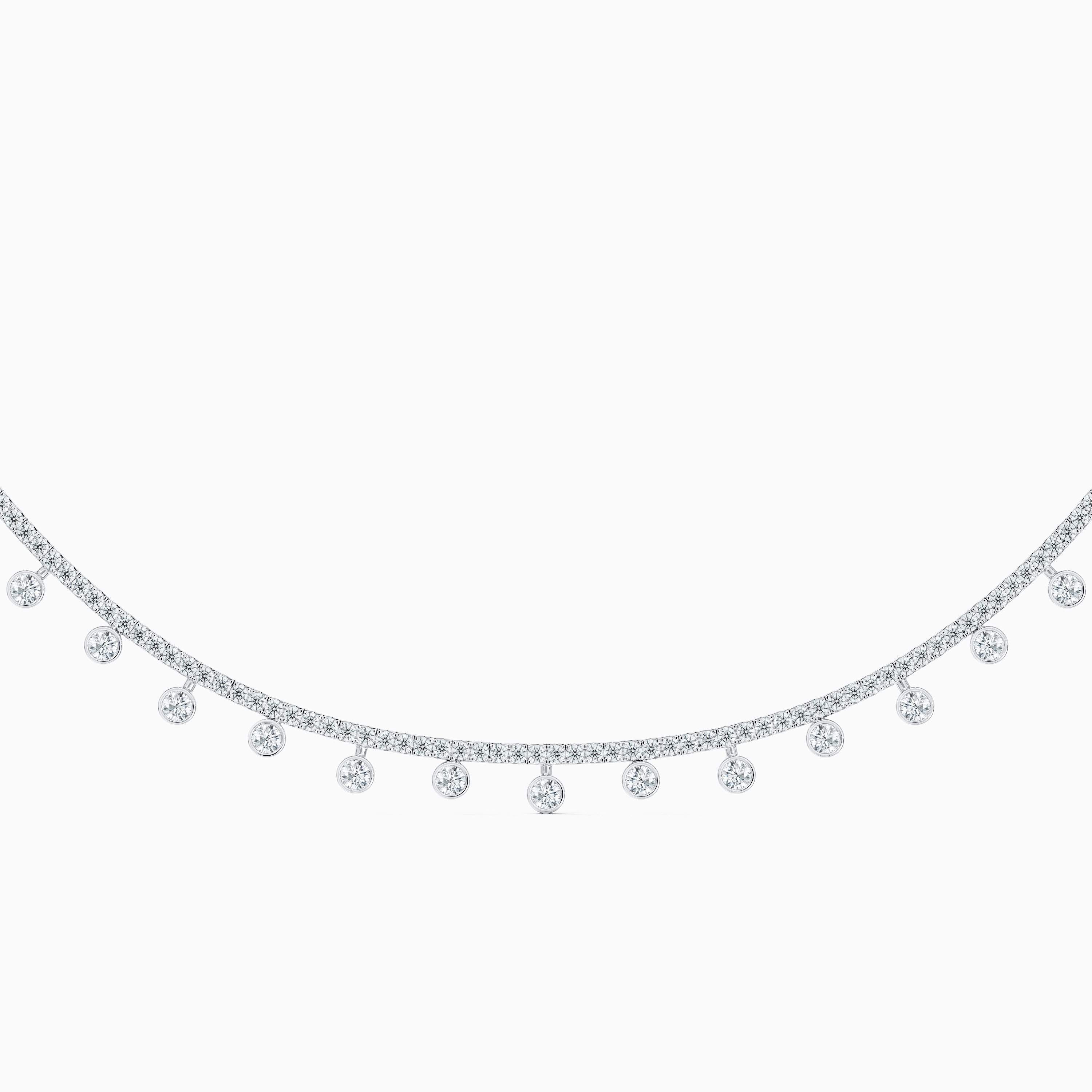 Dewdrop necklace in white gold Dewdrop necklace in white gold, image 1