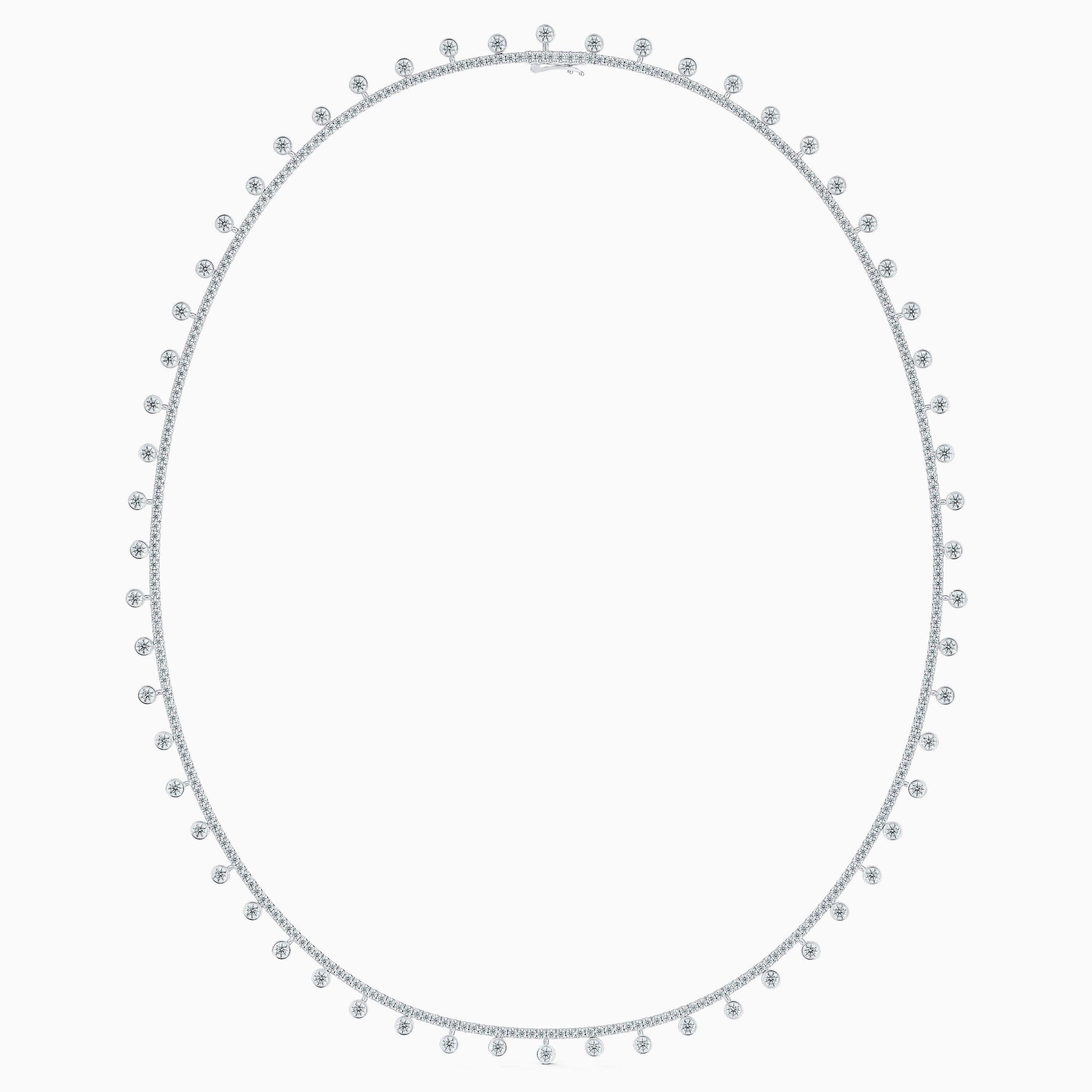 Collier Dewdrop en Or Blanc, image 5