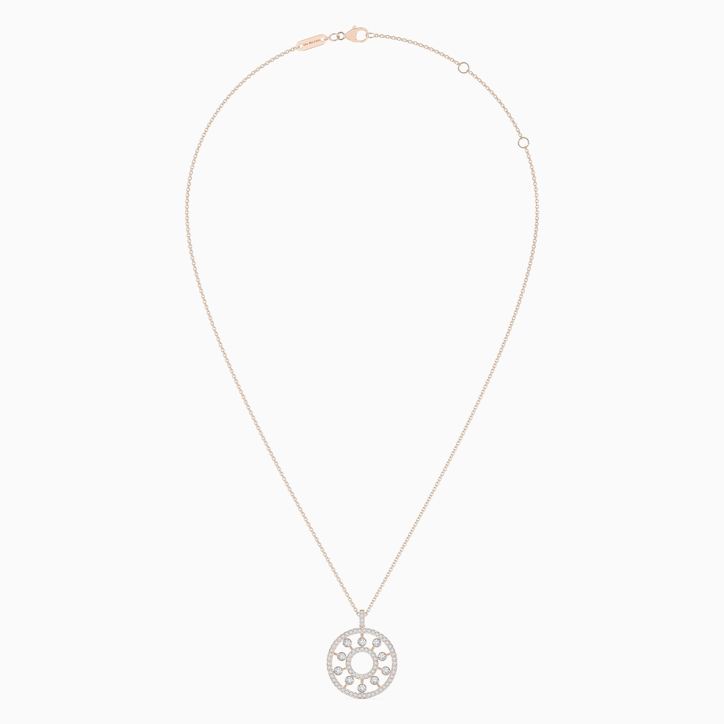 Dewdrop medallion in rose gold Dewdrop medallion in rose gold, image 5