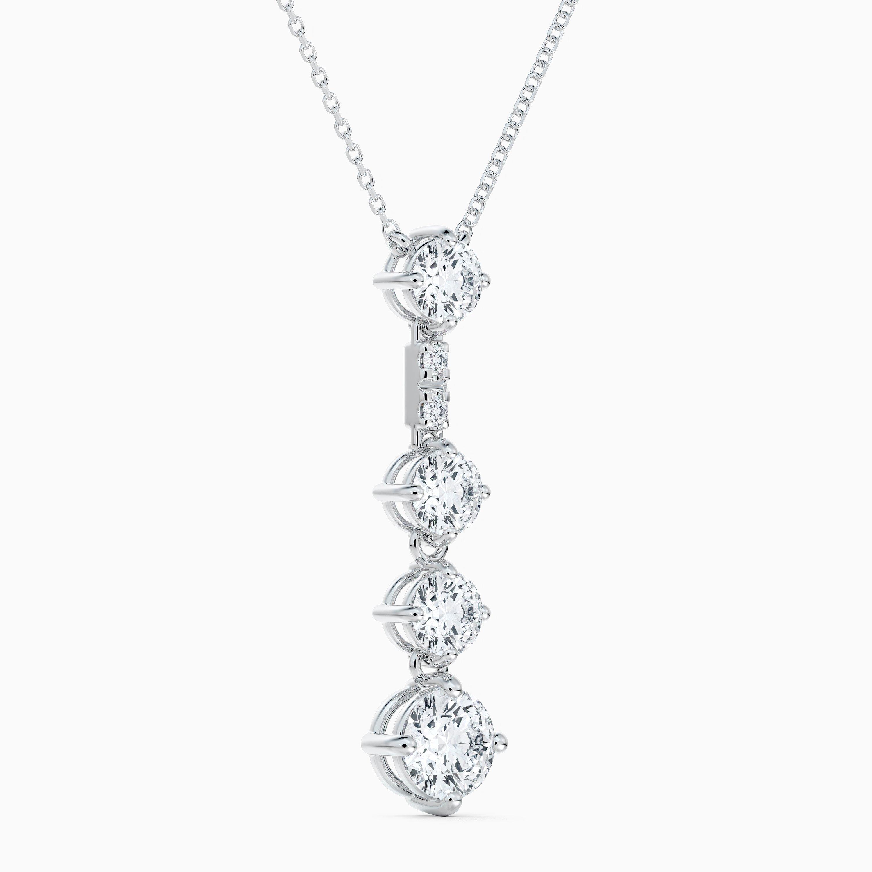 Arpeggia Pendant in White Gold, image 2