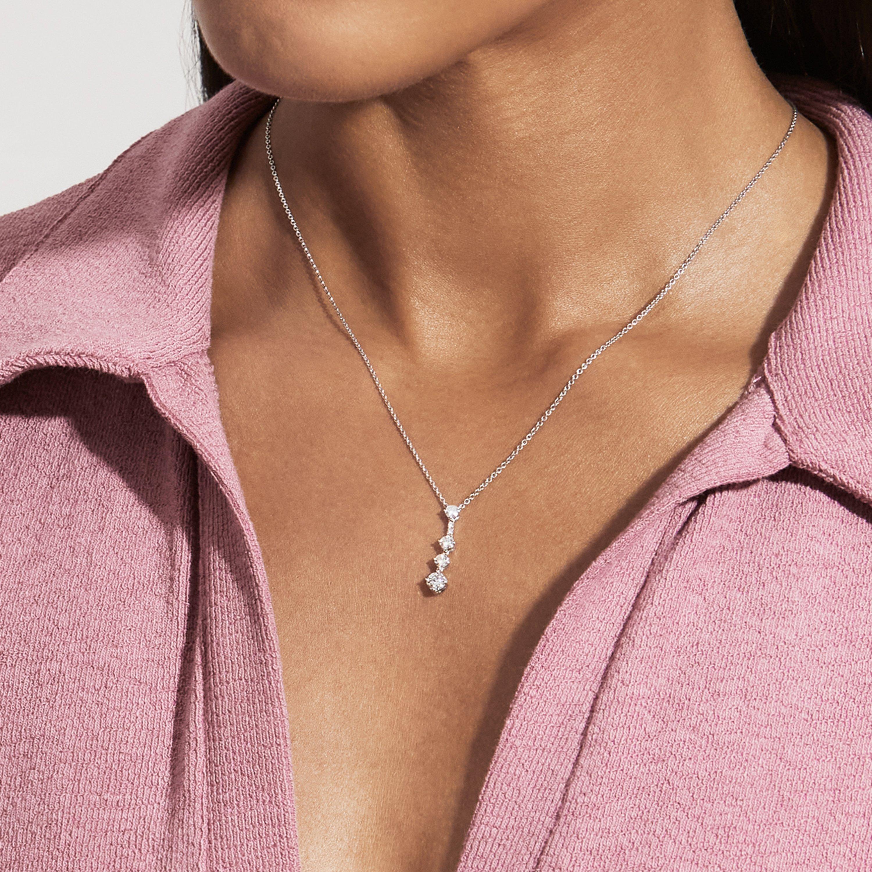 Pendentif Arpeggia en Or Blanc, image 3