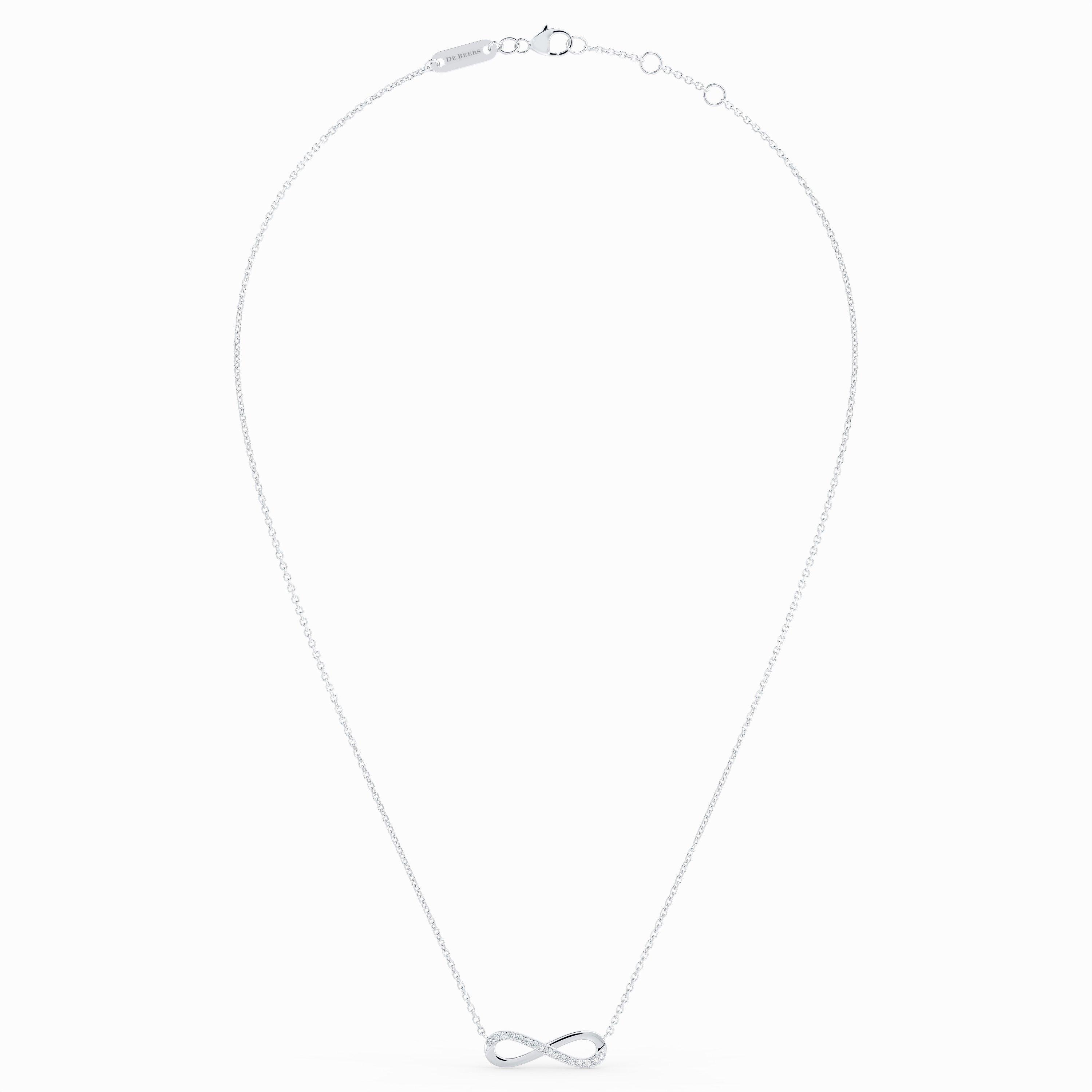 Collier Infinity en or blanc, image 5