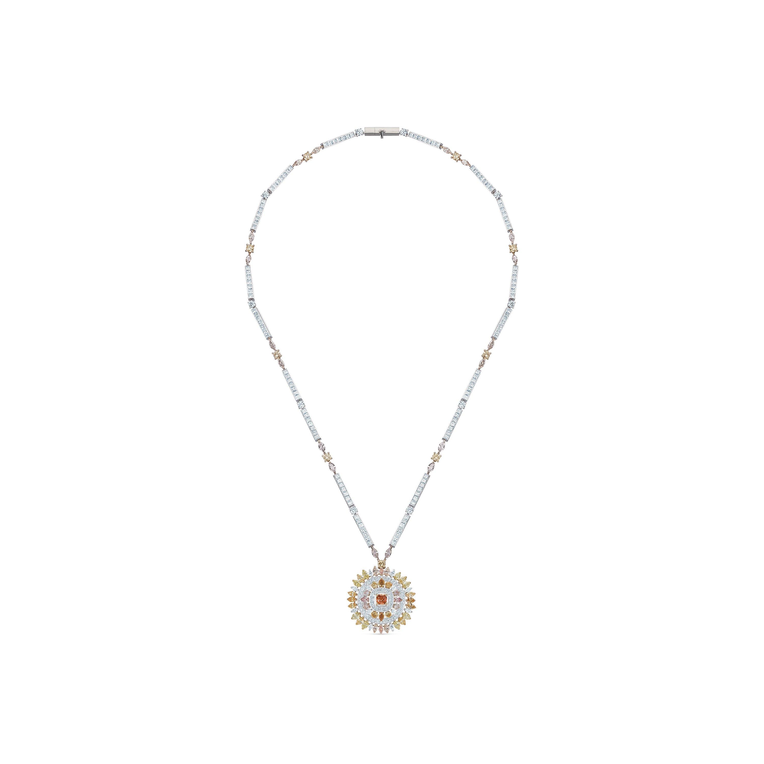 Motlatse Marvel Medallion 鉆石吊墜項鏈