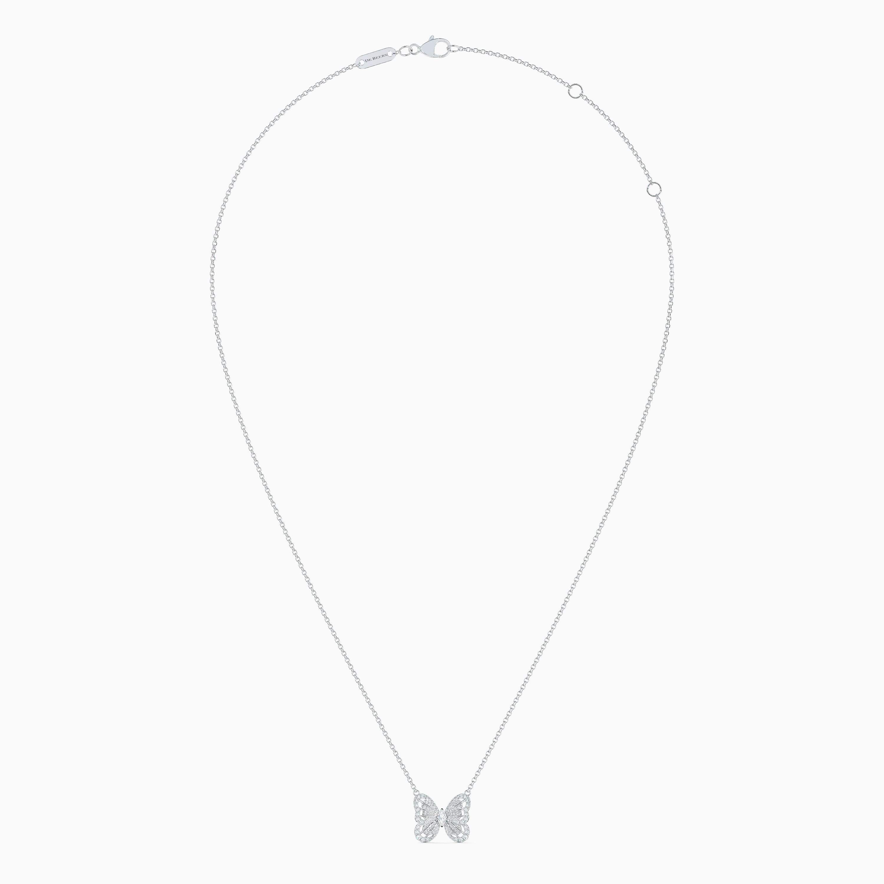 Portraits of Nature butterfly pendant in white gold Portraits of Nature butterfly pendant in white gold, image 5