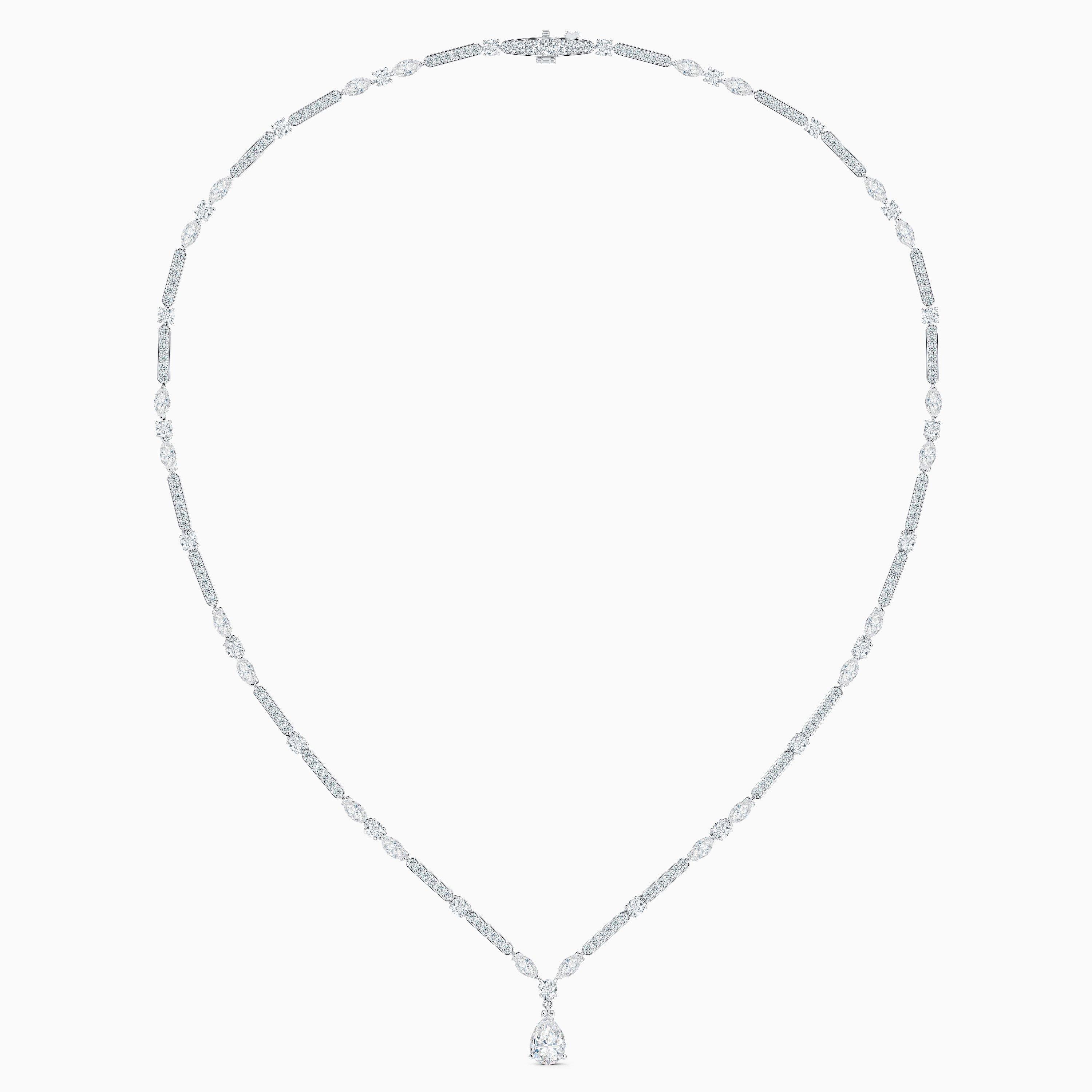Collier Snowdance en Or Blanc 40cm, image 5