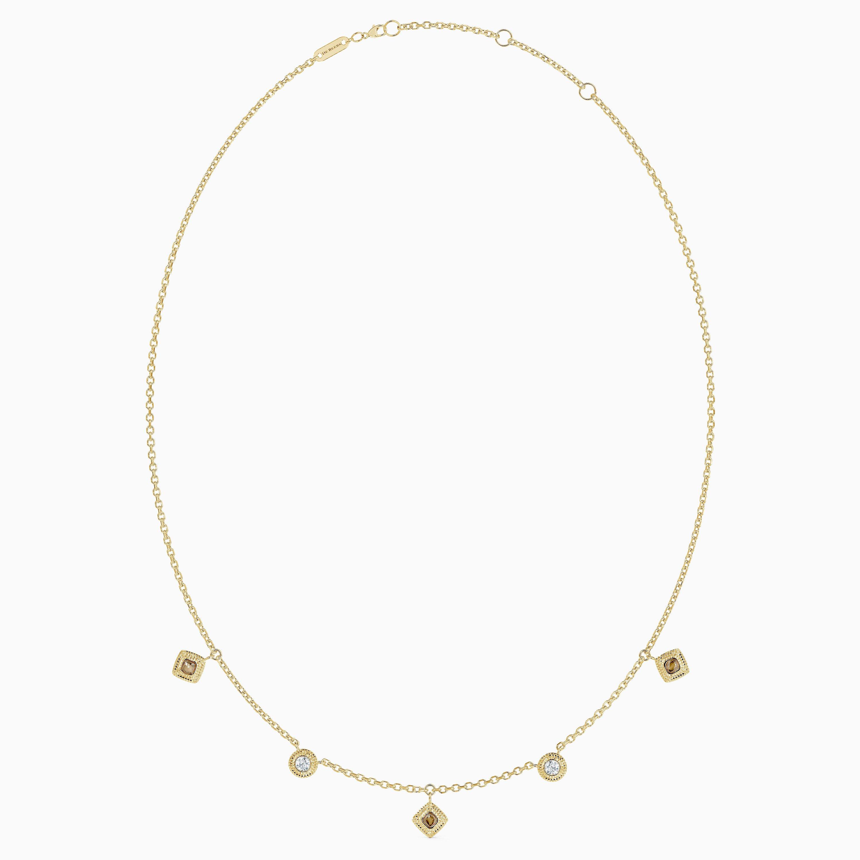 Talisman Charm Necklace in Yellow Gold, image 2