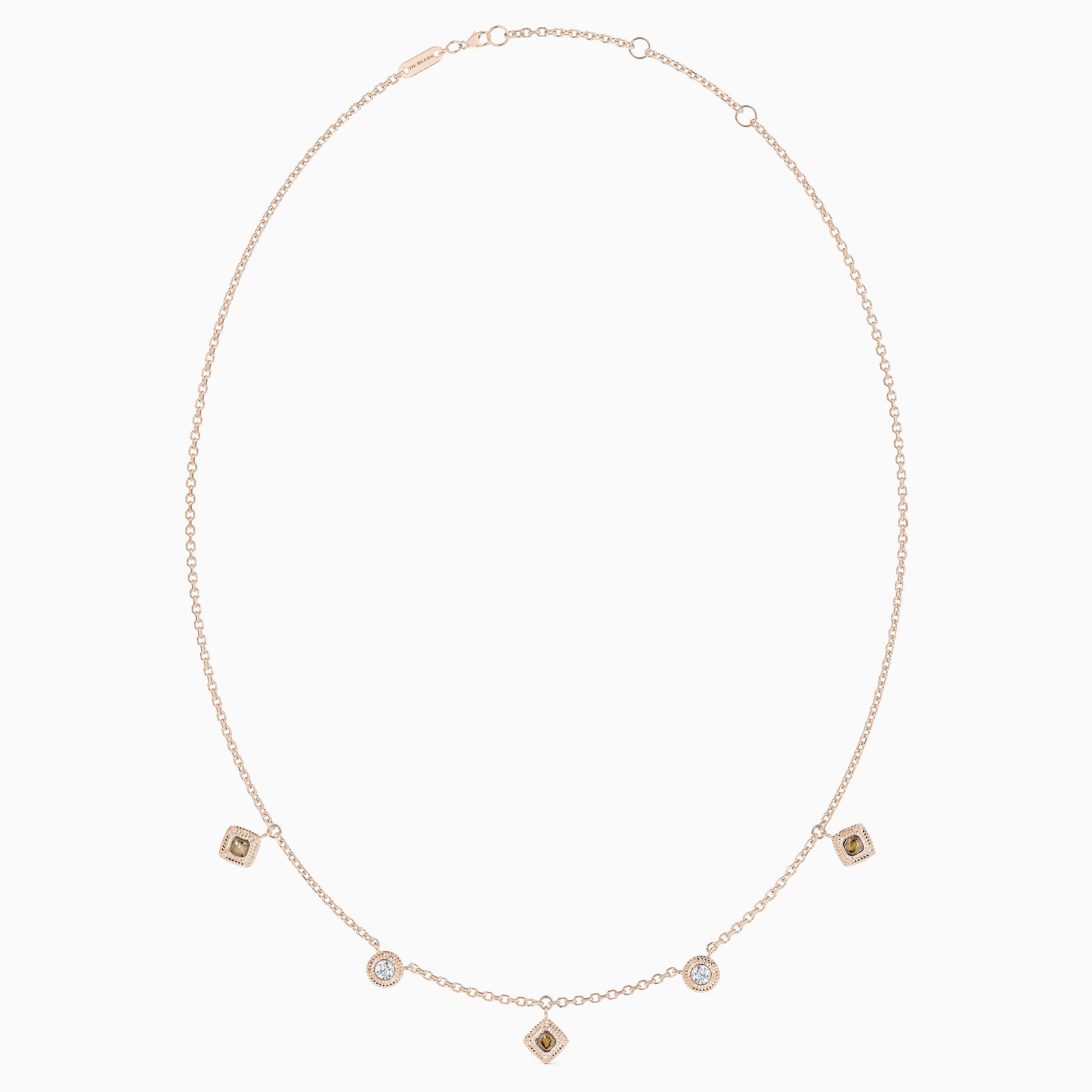 Talisman Charm Necklace in Rose Gold, image 2