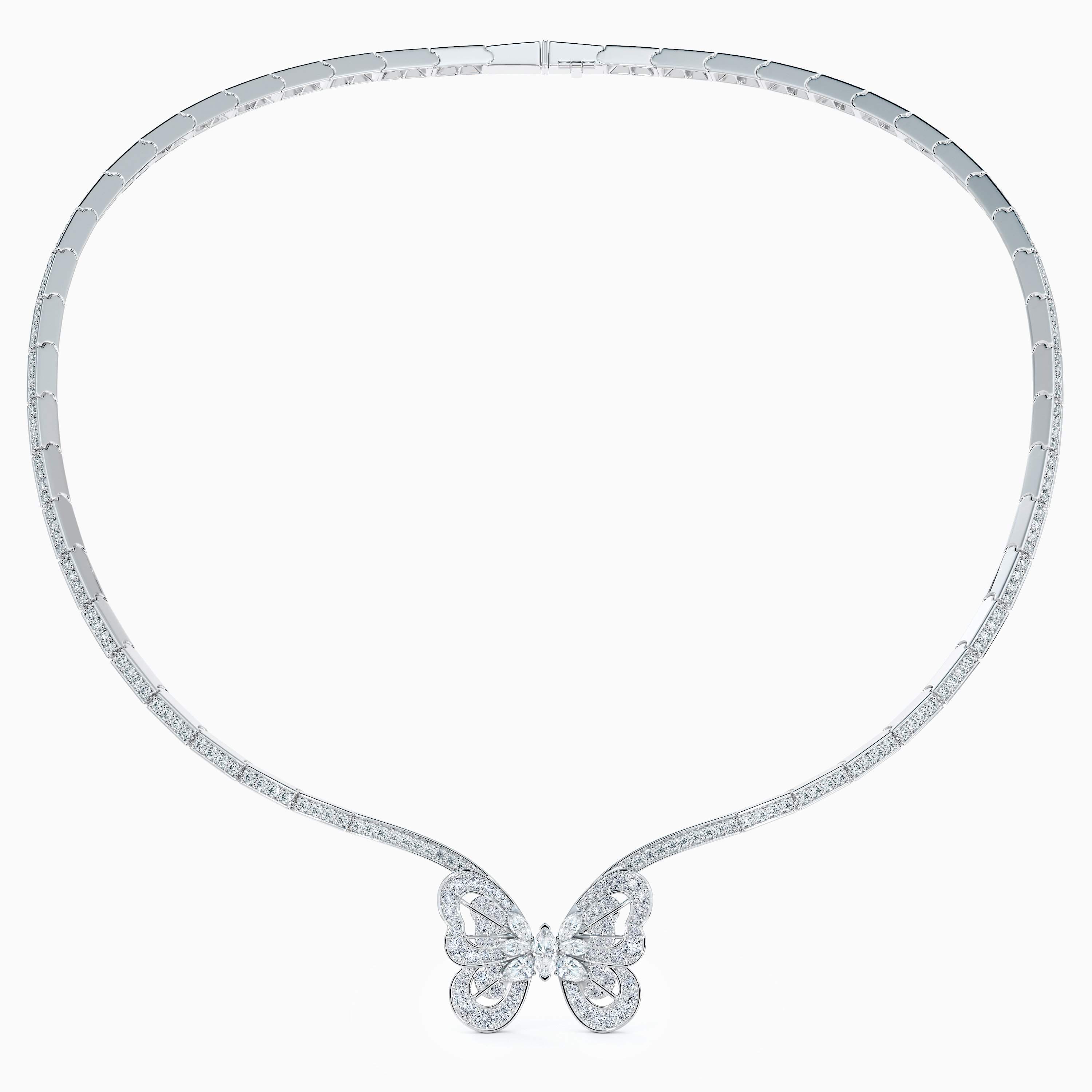 Collier Portraits of Nature Butterfly en Or Blanc Collier Portraits of Nature Butterfly en Or Blanc, image 1