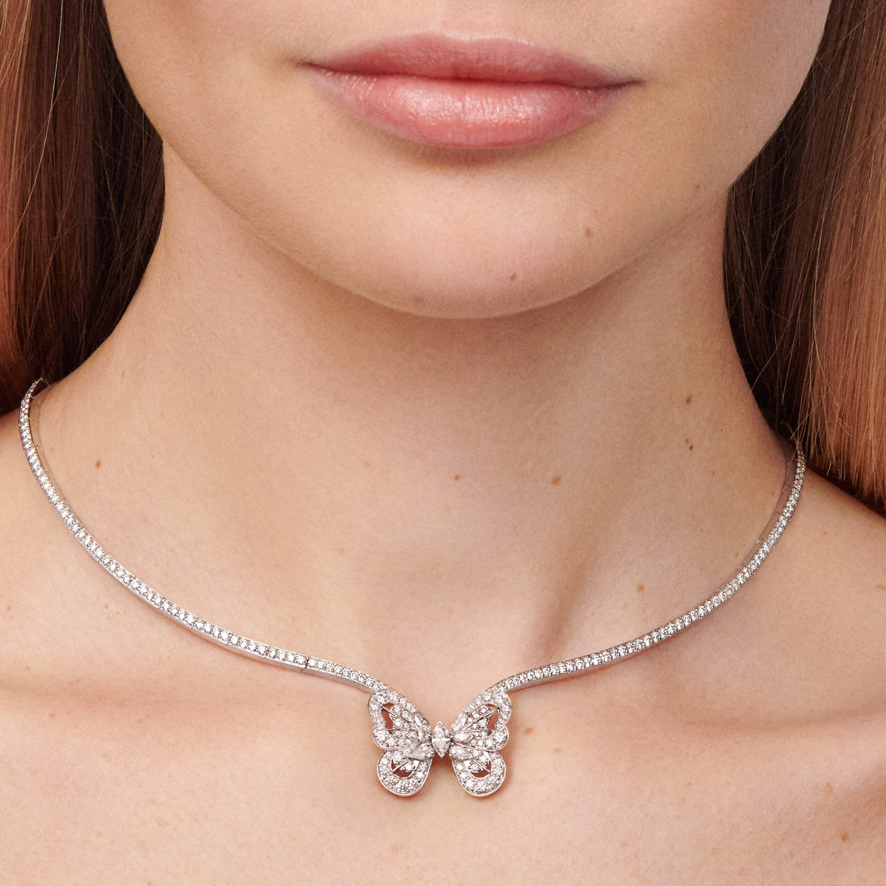 Collier Portraits of Nature Butterfly en Or Blanc Collier Portraits of Nature Butterfly en Or Blanc, image 3