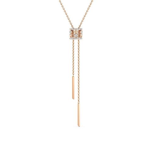 Dewdrop bangle in rose gold