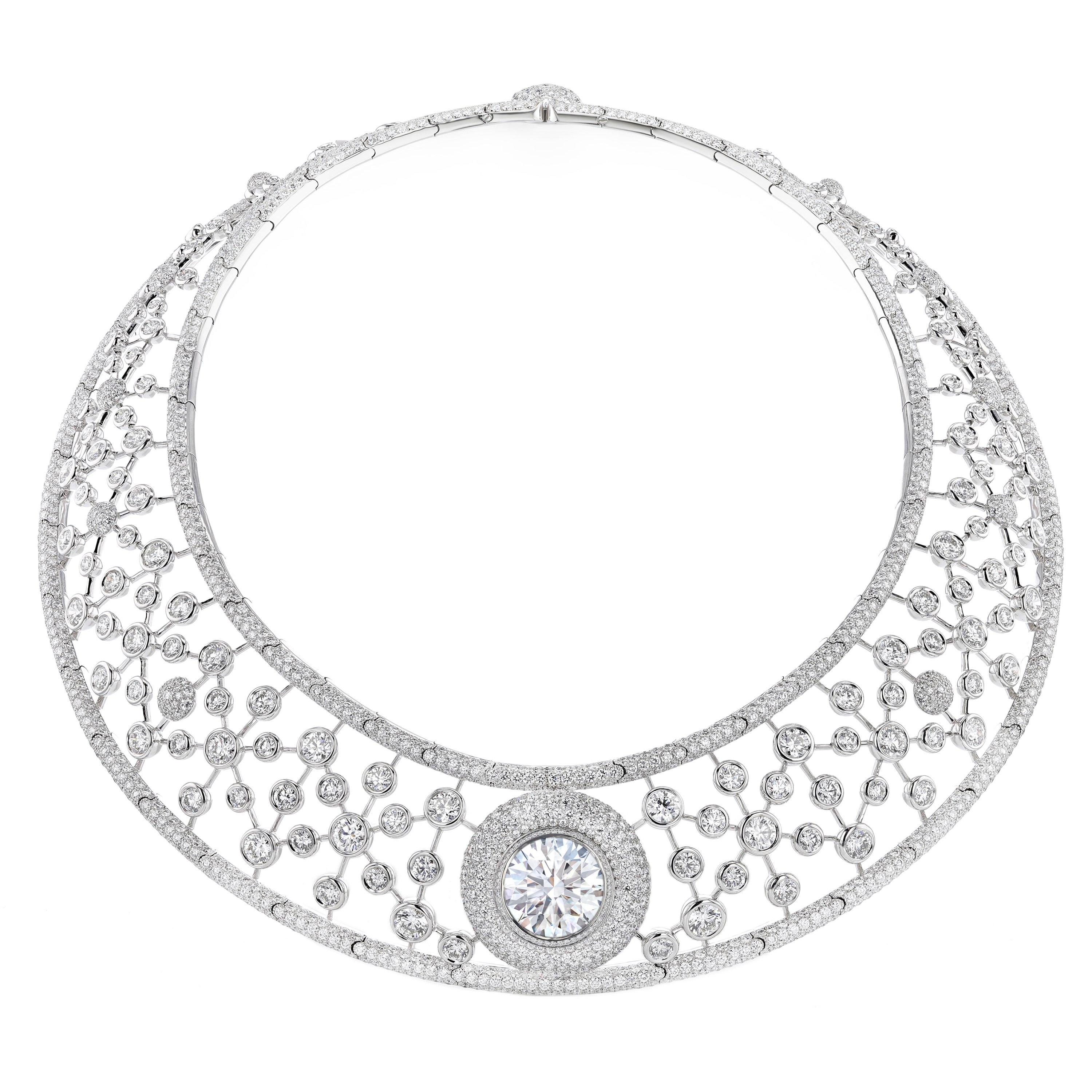 Collier My Blooming Strass S00 - Bijoux de luxe