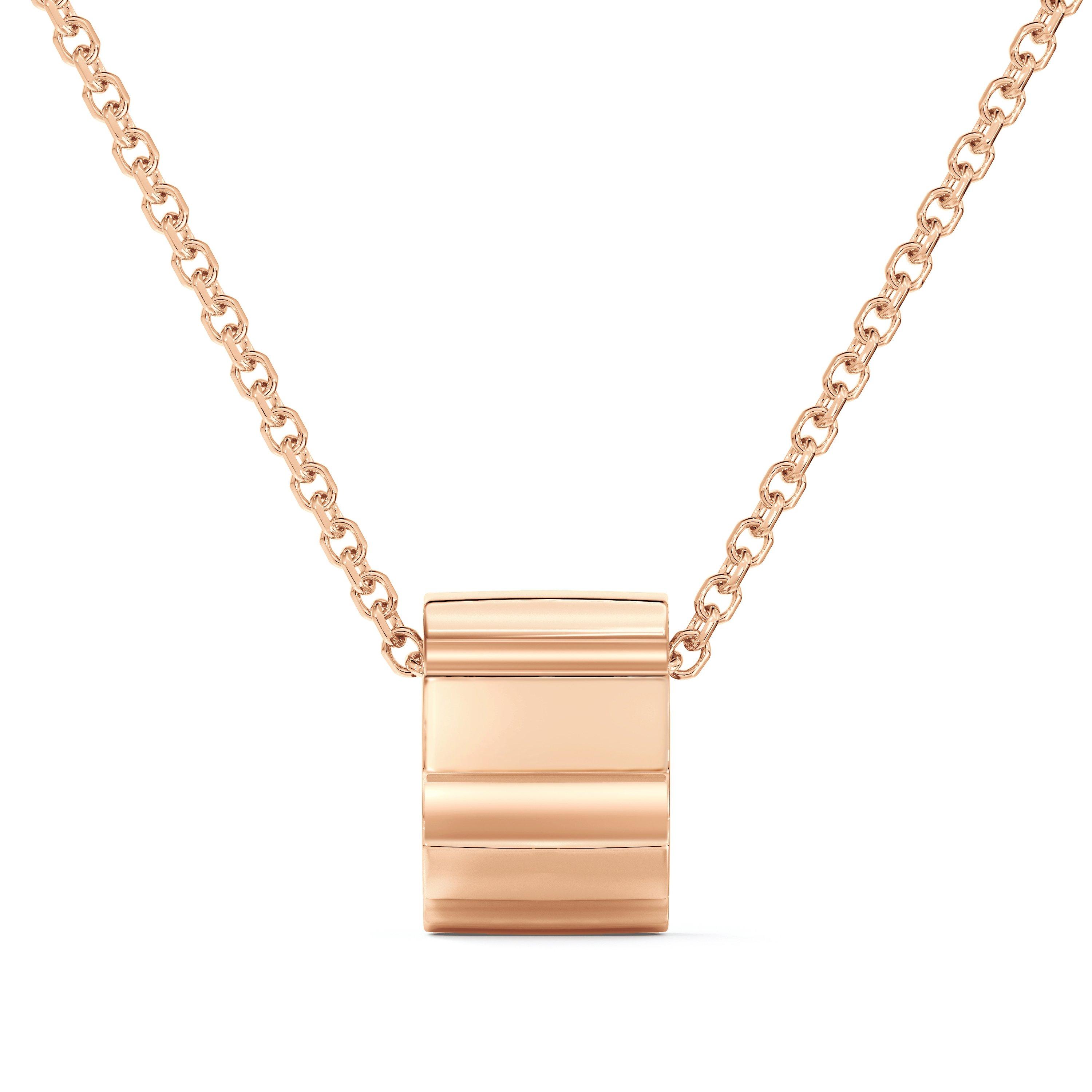 De Beers RVL Pendant in Rose Gold