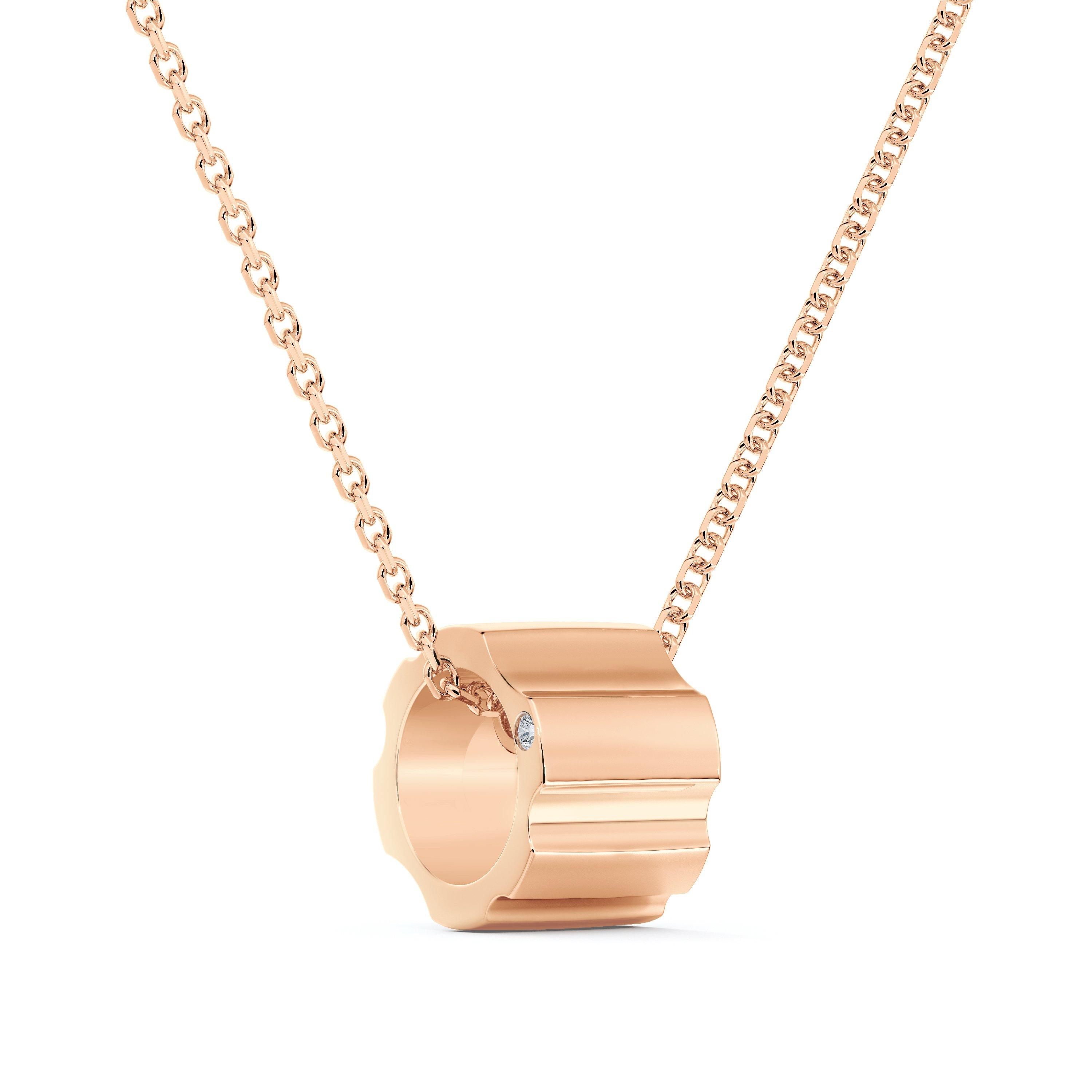 De Beers RVL 玫瑰金項鏈, image 4