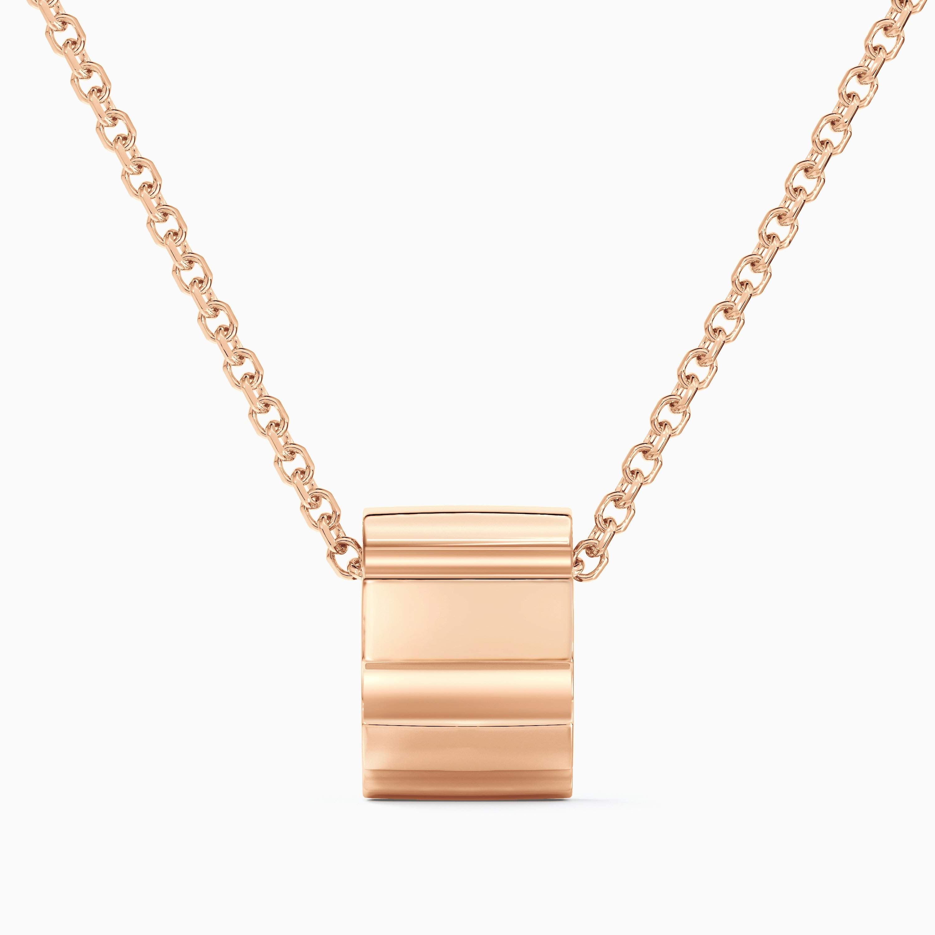 De Beers RVL Pendant in Rose Gold De Beers RVL Pendant in Rose Gold, image 1