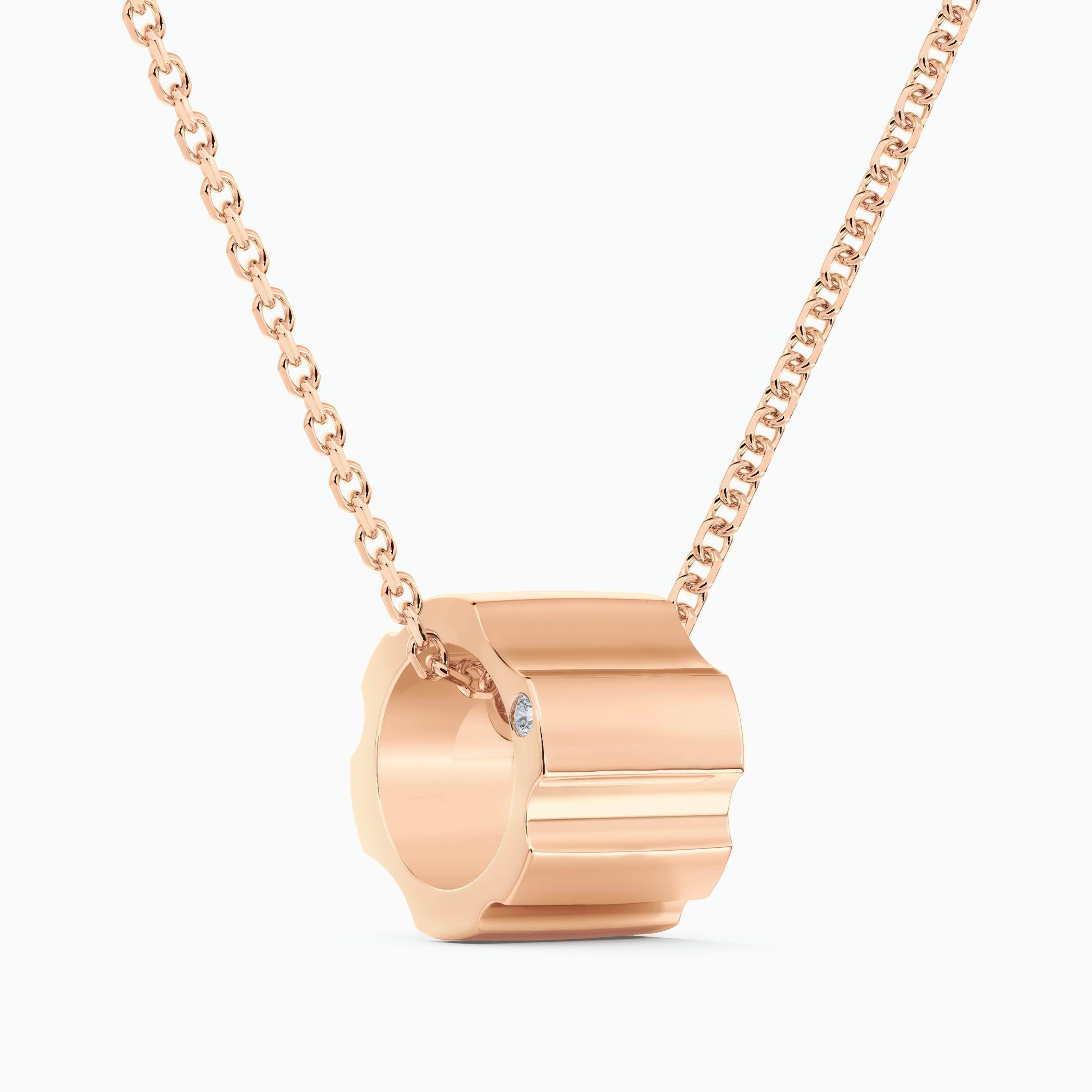 De Beers RVL Pendant in Rose Gold De Beers RVL Pendant in Rose Gold, image 4