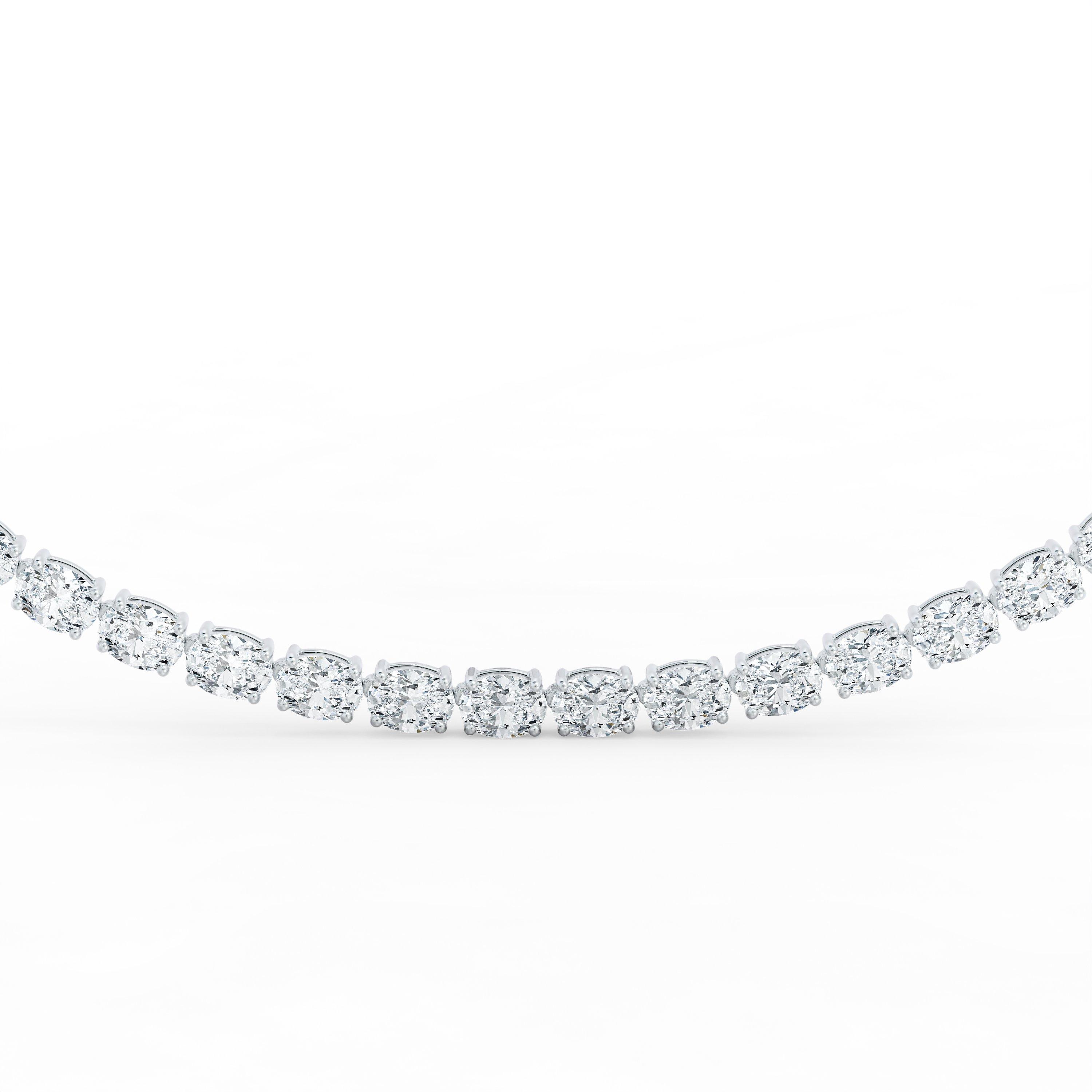 Collier DB Classic Eternity diamants taille ovale, image 2