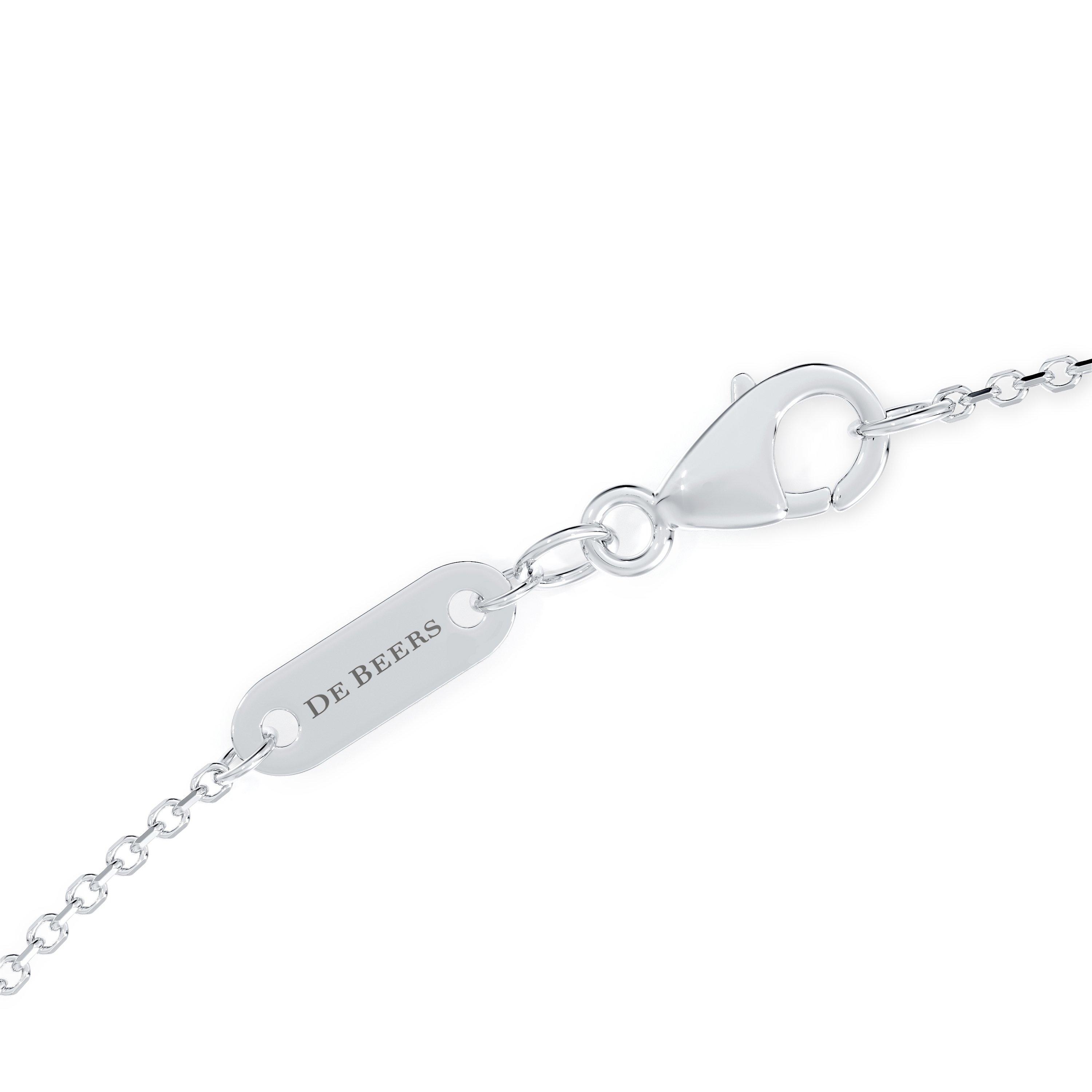 Aura  Toi & Moi 白金鉆石項鏈, image 4