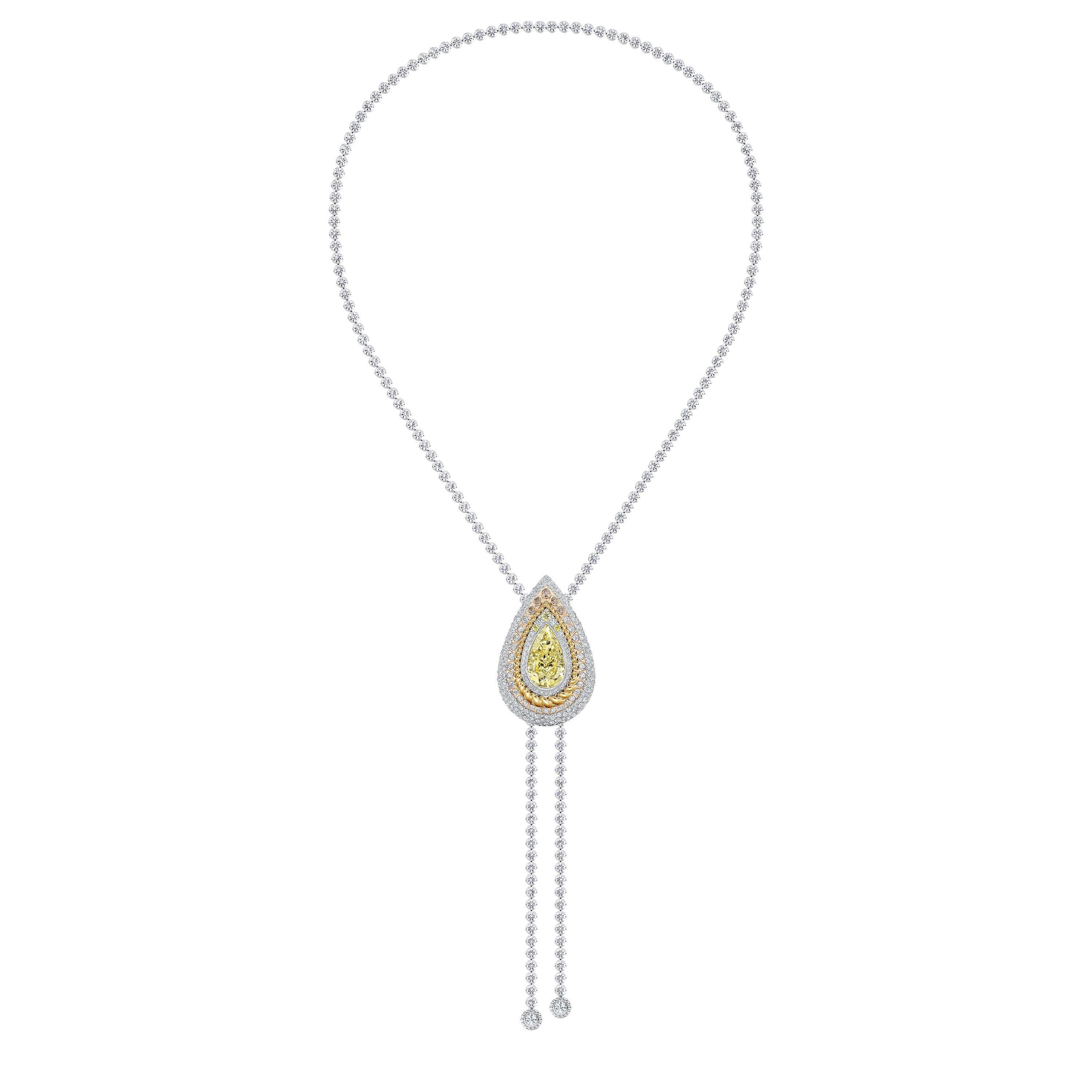 De Beers Flower In The Wind Necklace 374361