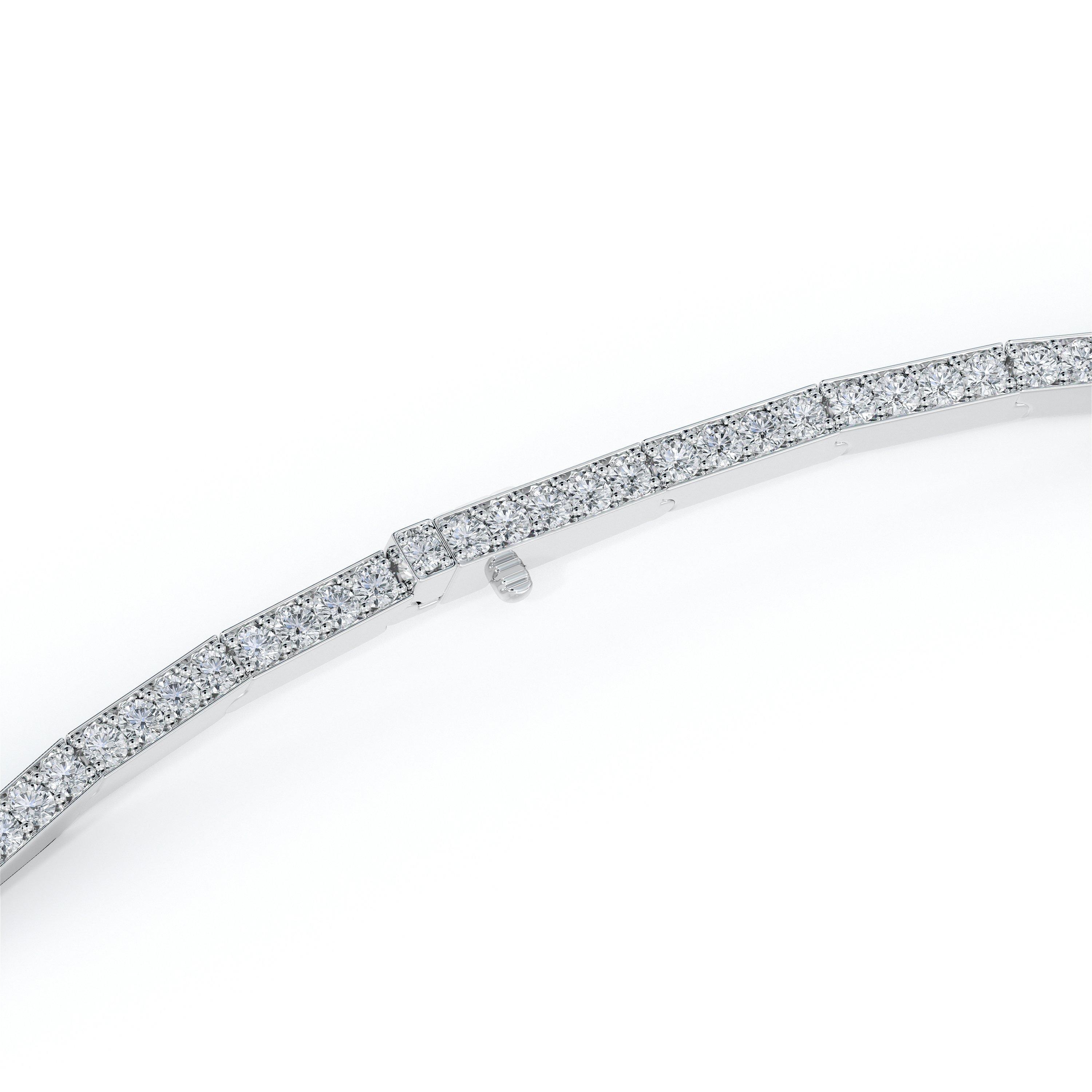 Adonis Rose 白金鉆石項鏈, image 3