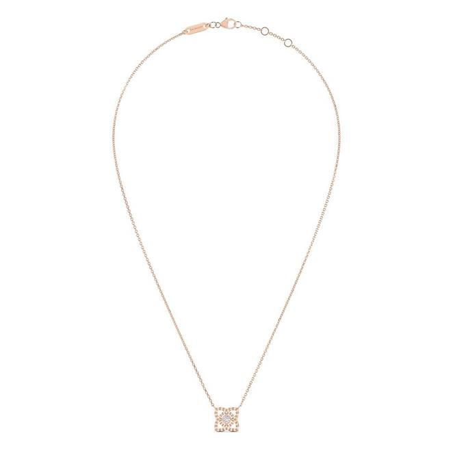 ENCHANTED LOTUS BEADED NECKLACE IN ROSE GOLD
