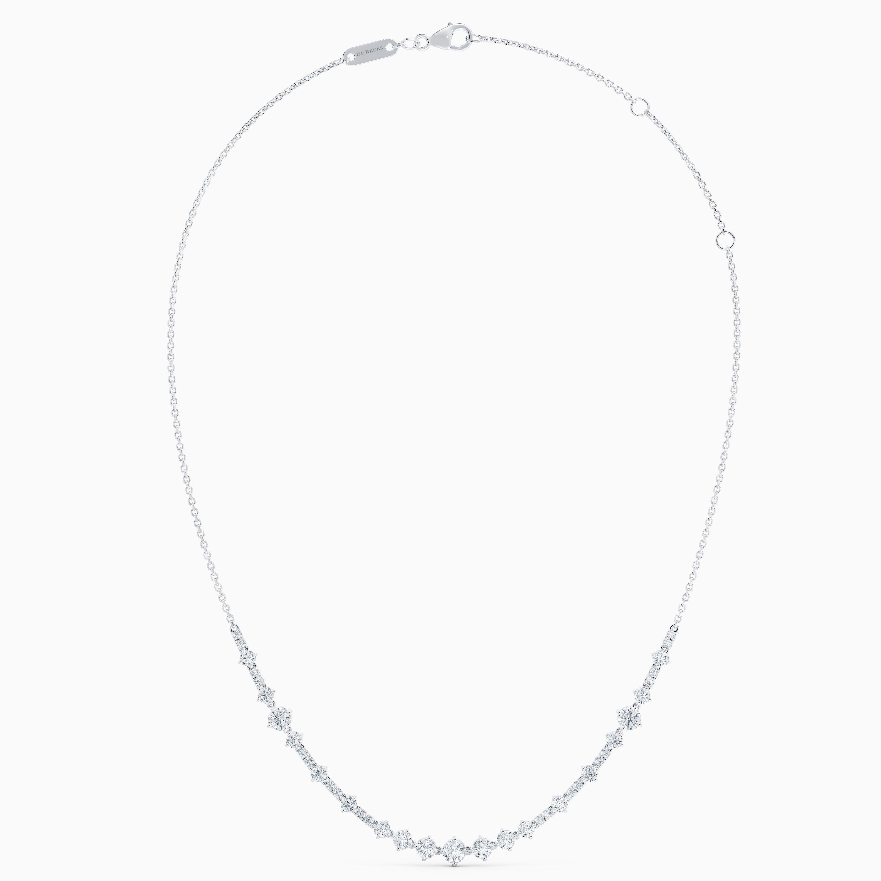 Collier Arpeggia en Or Blanc et Diamants, image 3