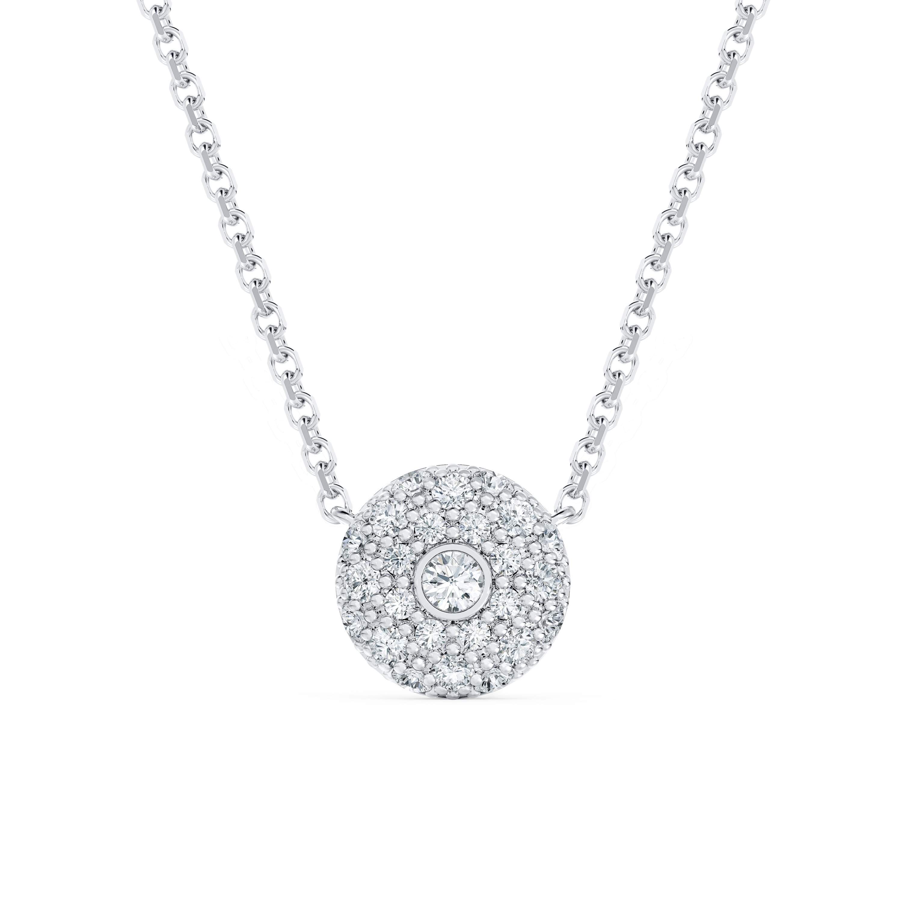 Diamond necklace pendant designs discount