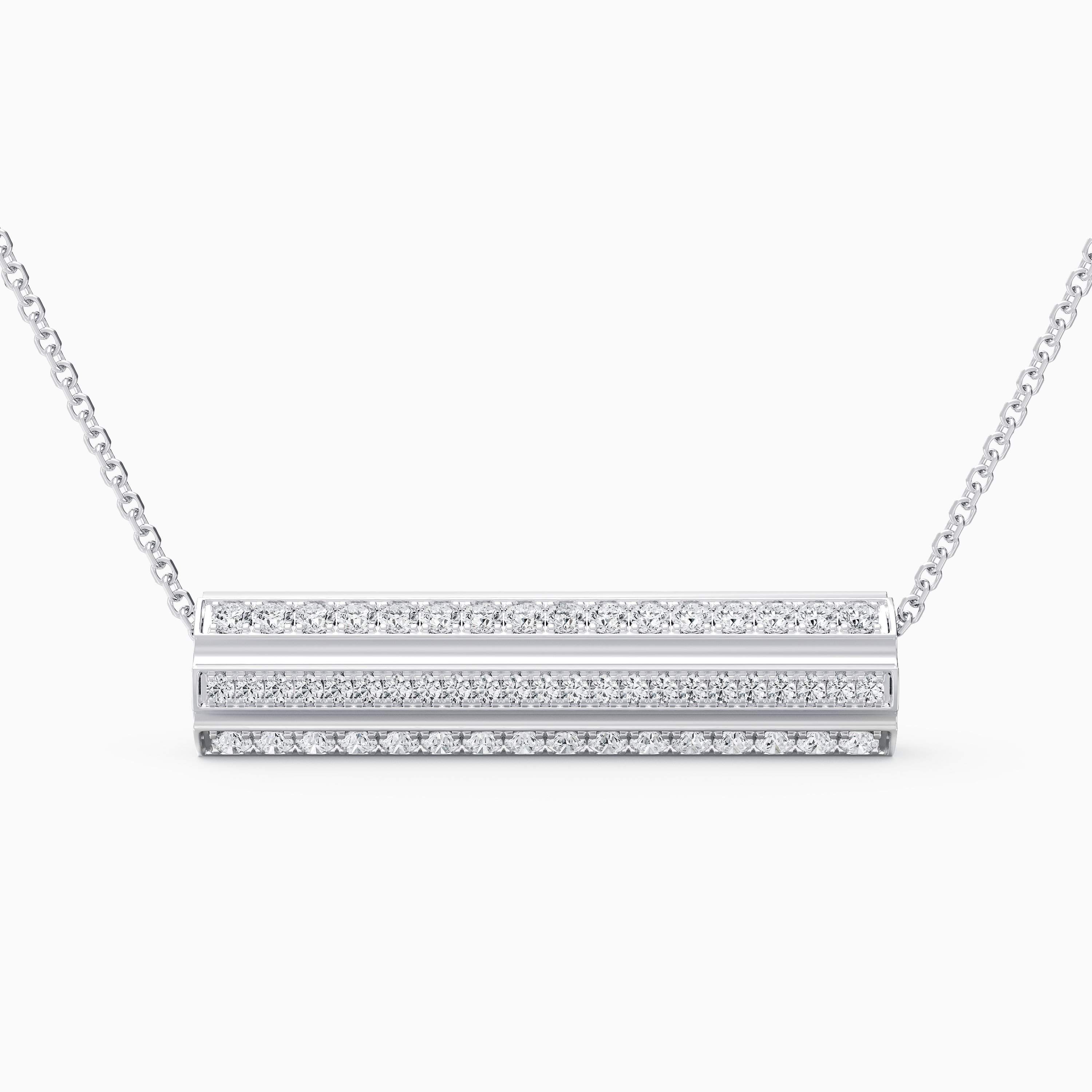 De Beers RVL Pendant in White Gold with Diamonds De Beers RVL Pendant in White Gold with Diamonds, image 1