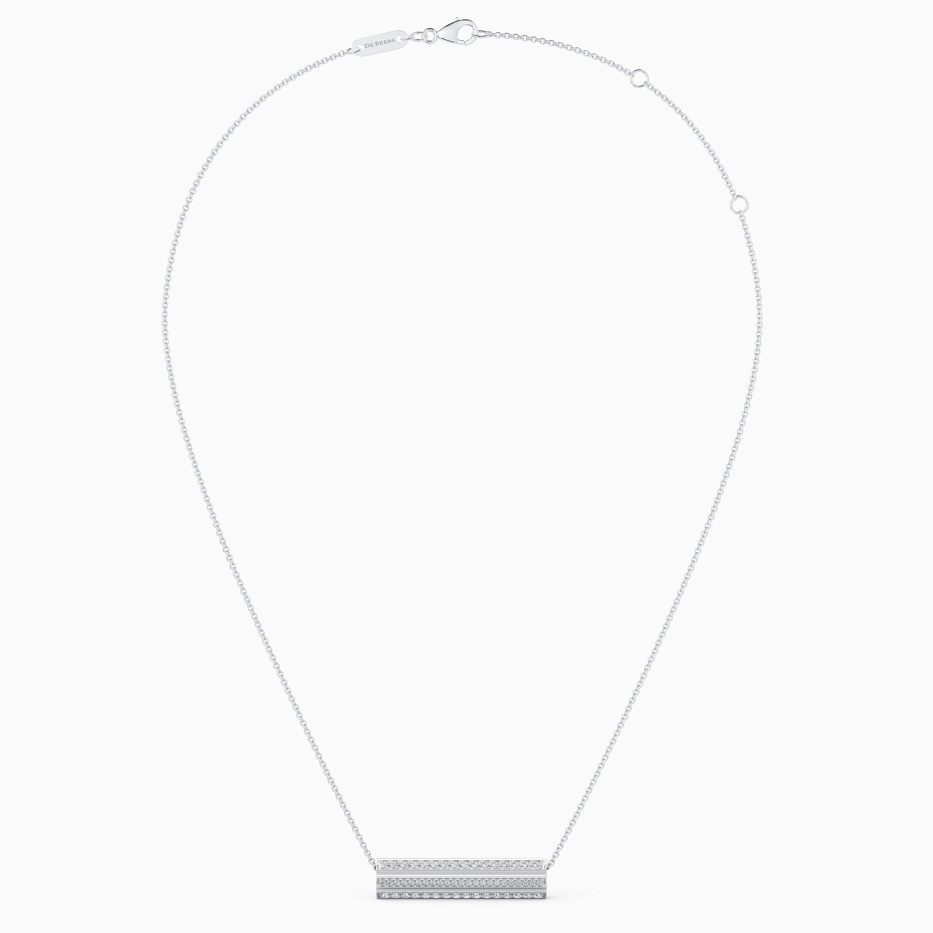 De Beers RVL Pendant in White Gold with Diamonds De Beers RVL Pendant in White Gold with Diamonds, image 6