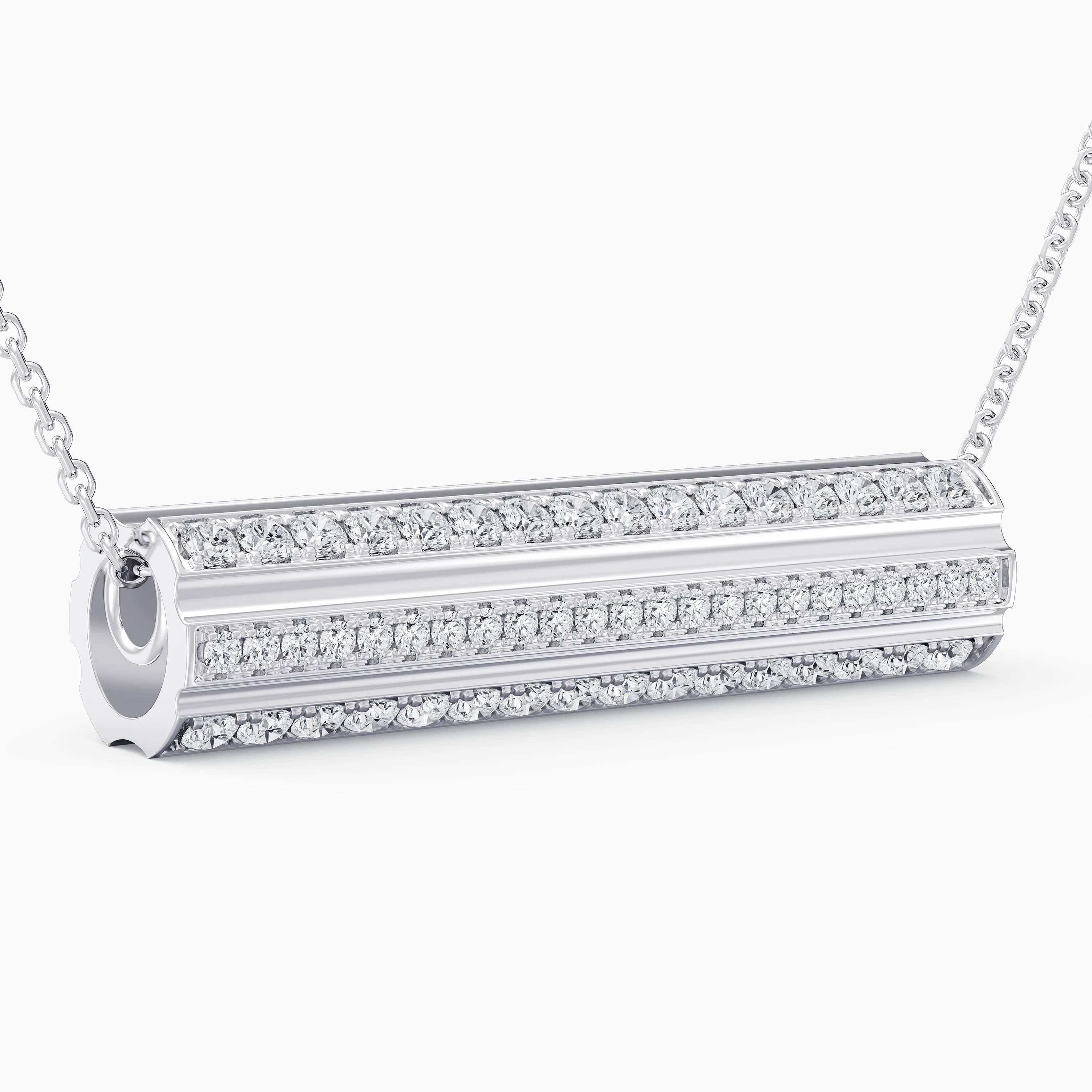 De Beers RVL Pendant in White Gold with Diamonds De Beers RVL Pendant in White Gold with Diamonds, image 2