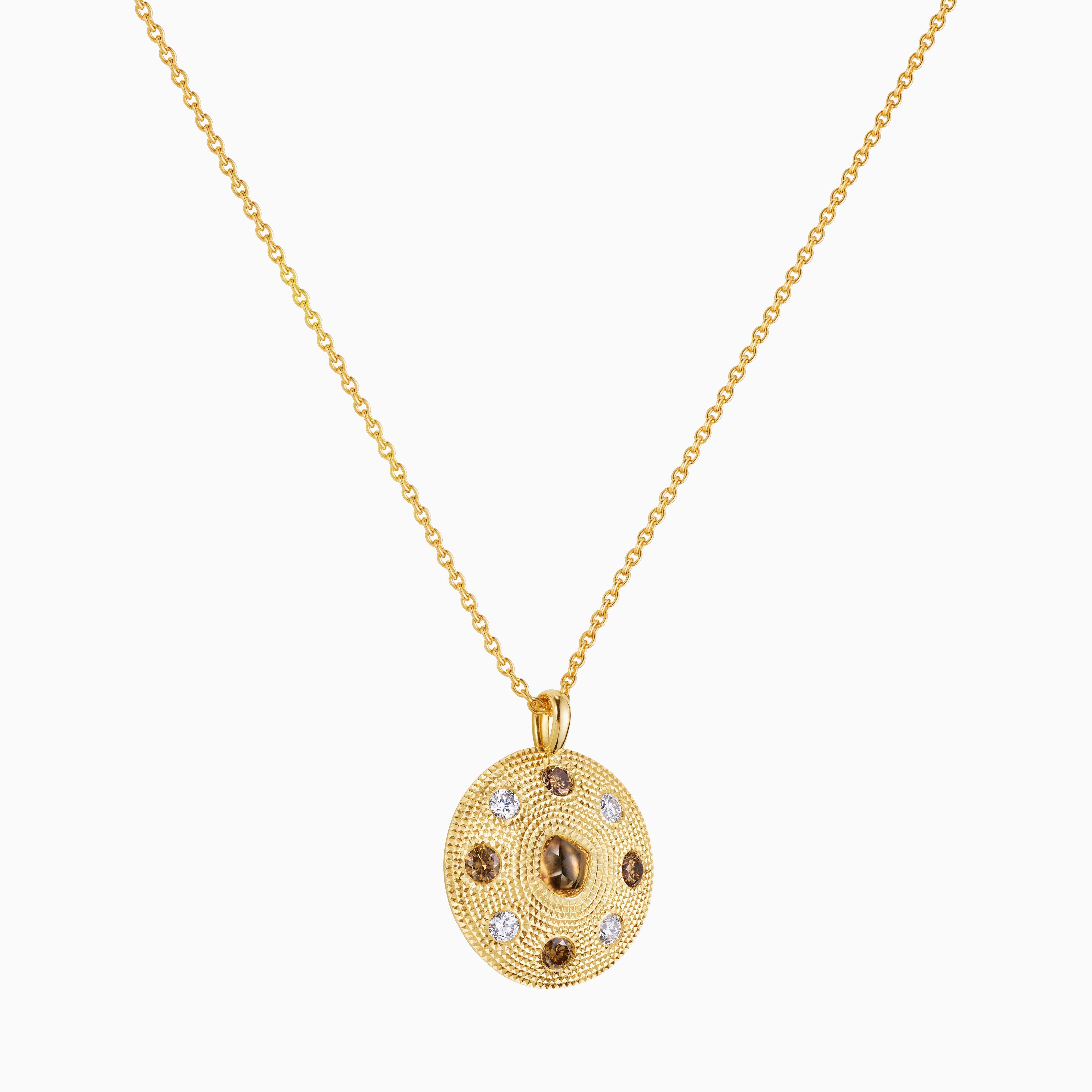 MÉDAILLE TALISMAN EN OR JAUNE, image 2