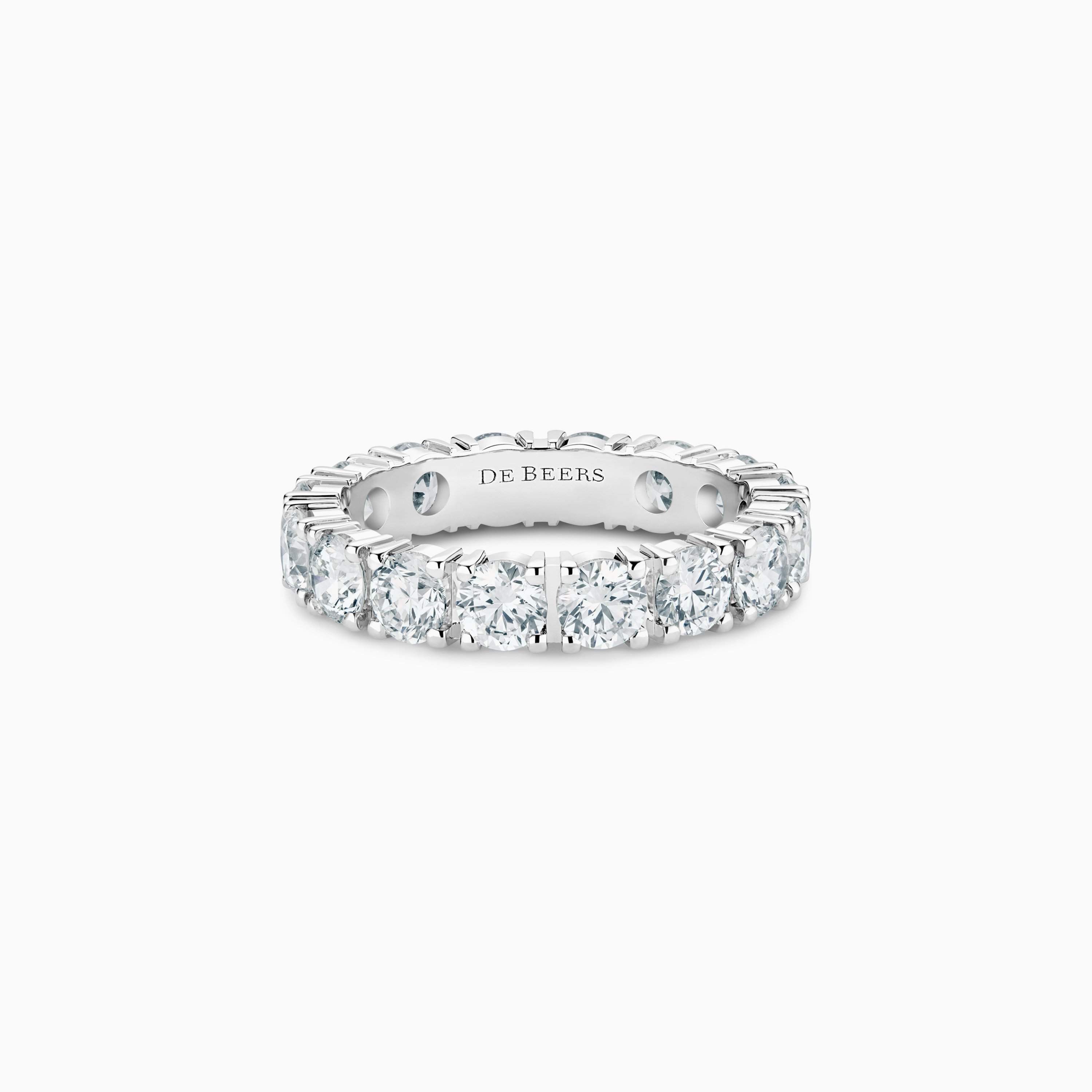DB Classic eternity band in platinum DB Classic eternity band in platinum, image 1