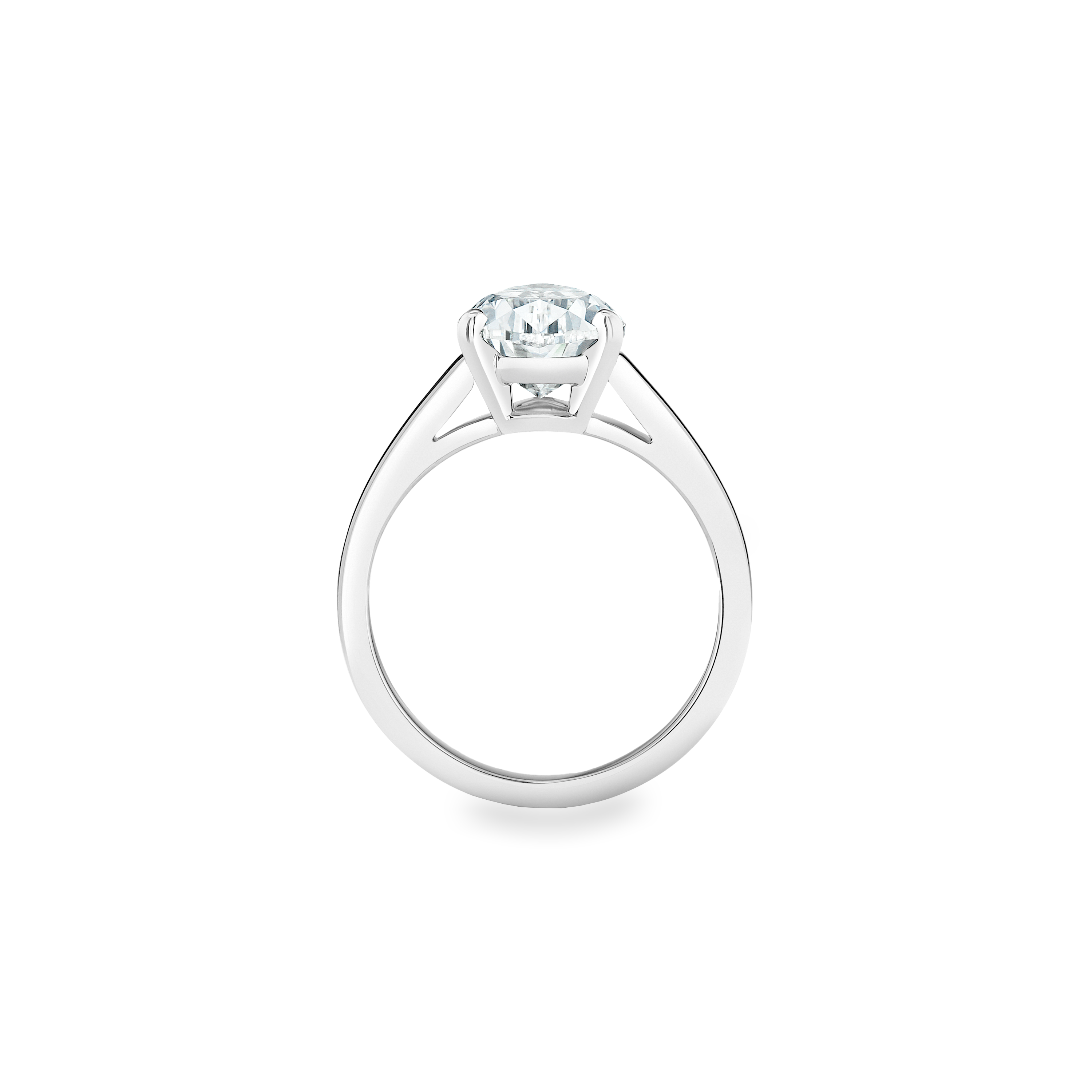 Solitaire DB Classic Diamant Taille Poire, image 2