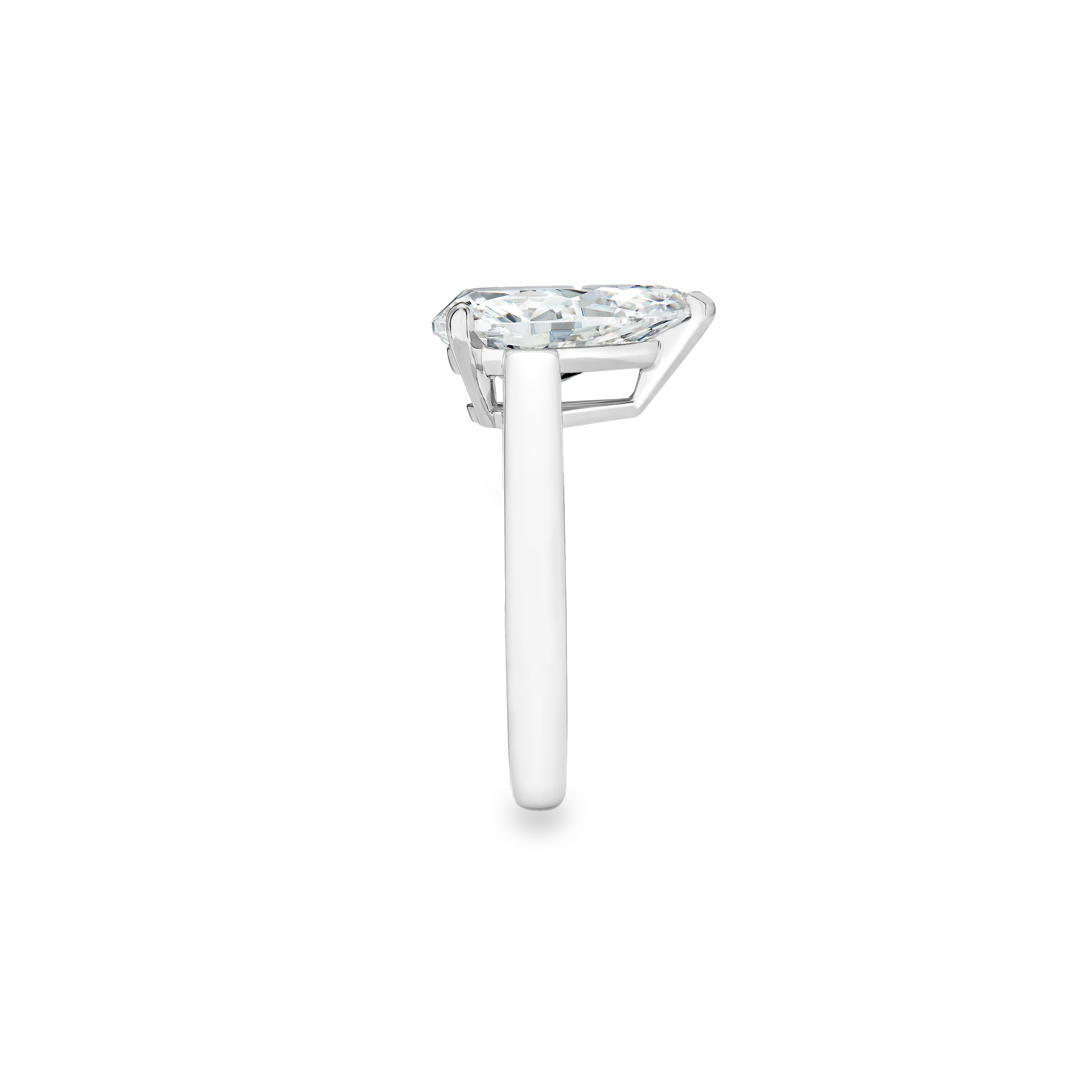 DB Classic pear-shaped diamond ring, image 3