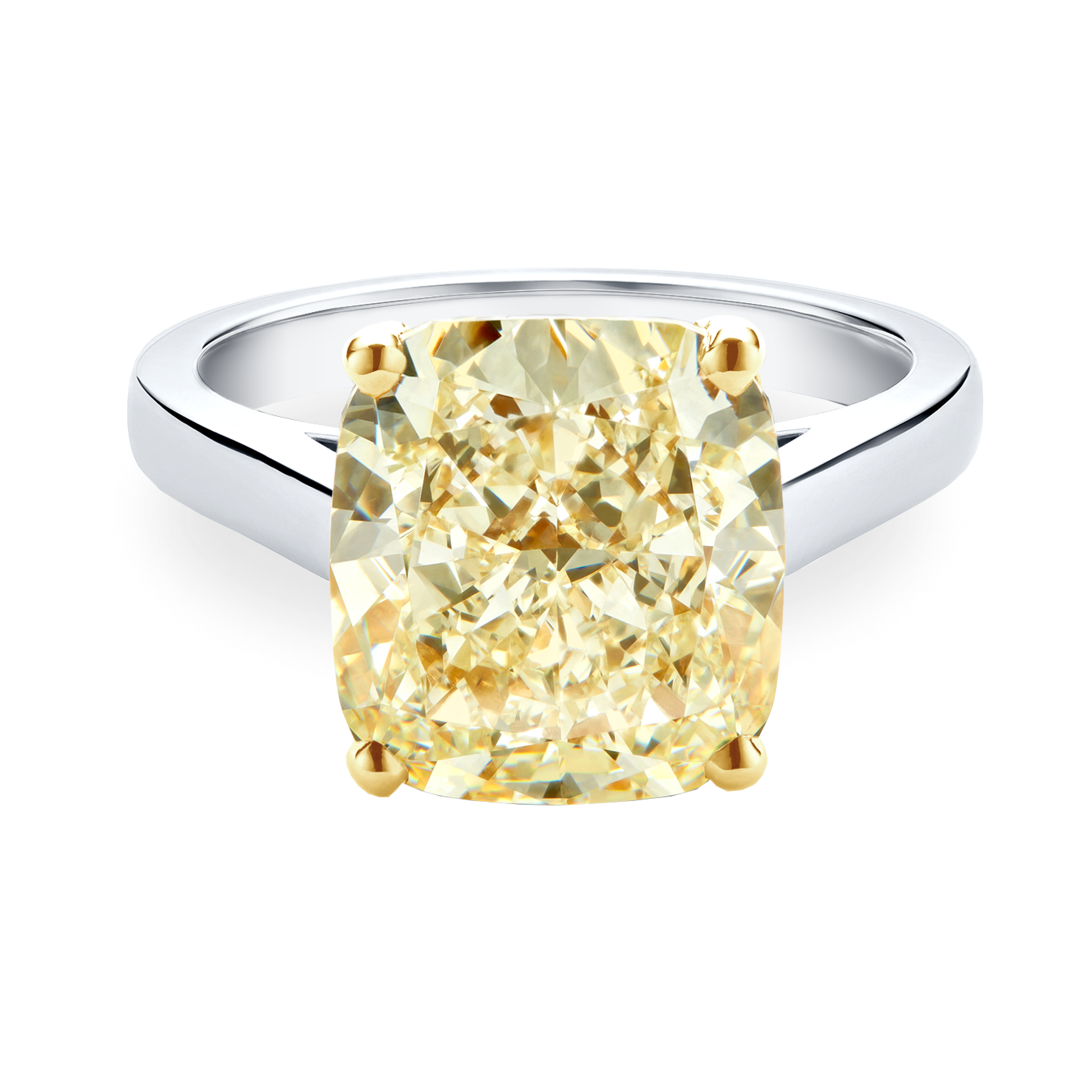 Solitaire DB Classic Diamant Taille Coussin, image 1