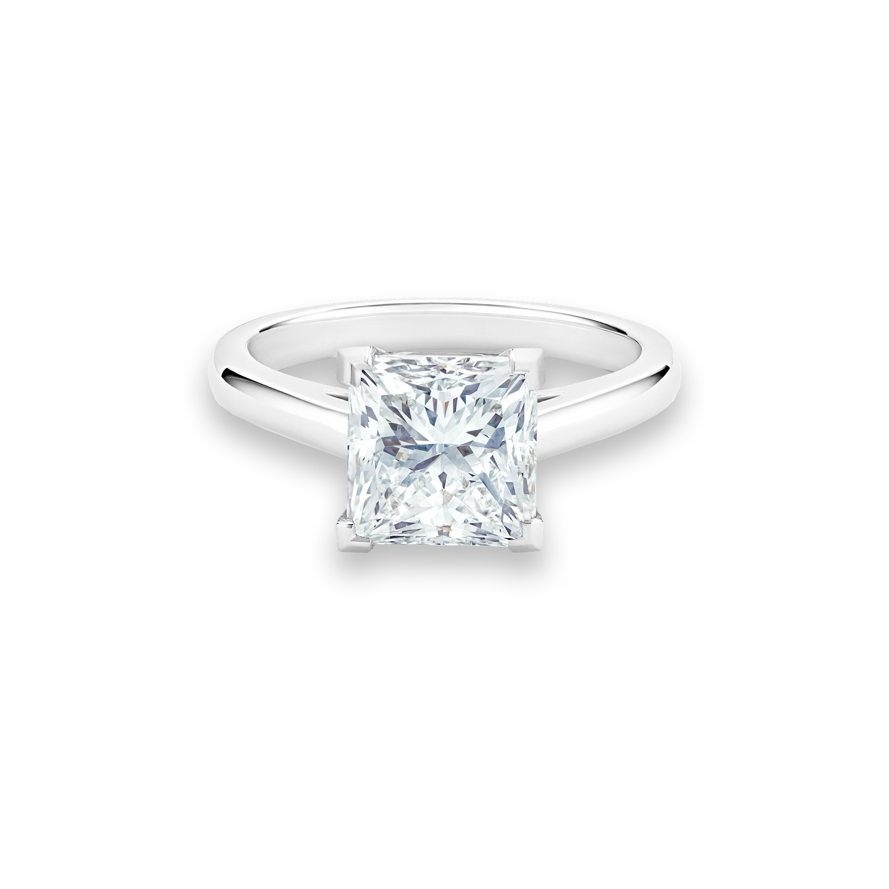 De Beers Classic 雷迪恩式方形切割钻戒 De Beers Classic 雷迪恩式方形切割钻戒, image 1