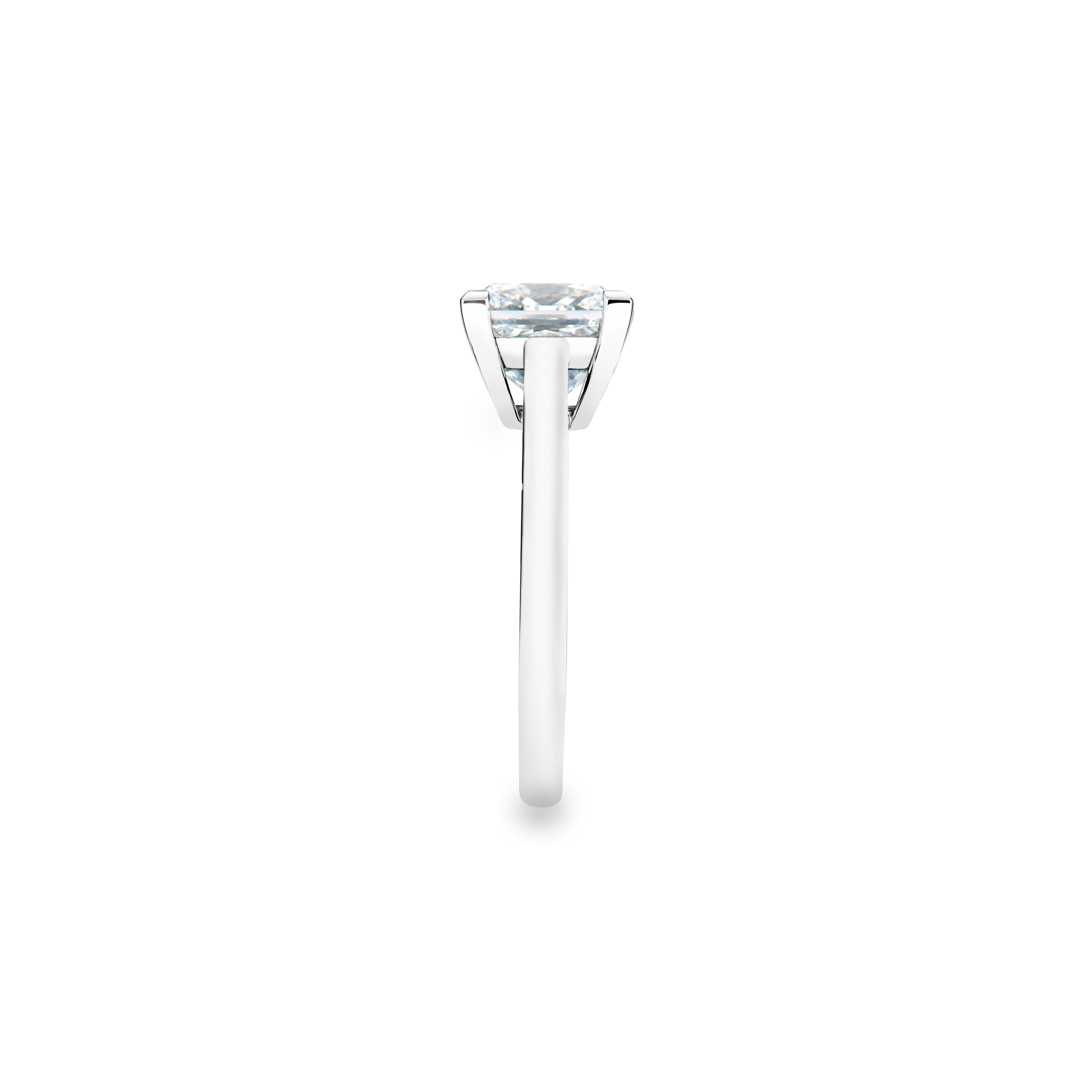 De Beers Classic 雷迪恩式方形切割钻戒 De Beers Classic 雷迪恩式方形切割钻戒, image 3