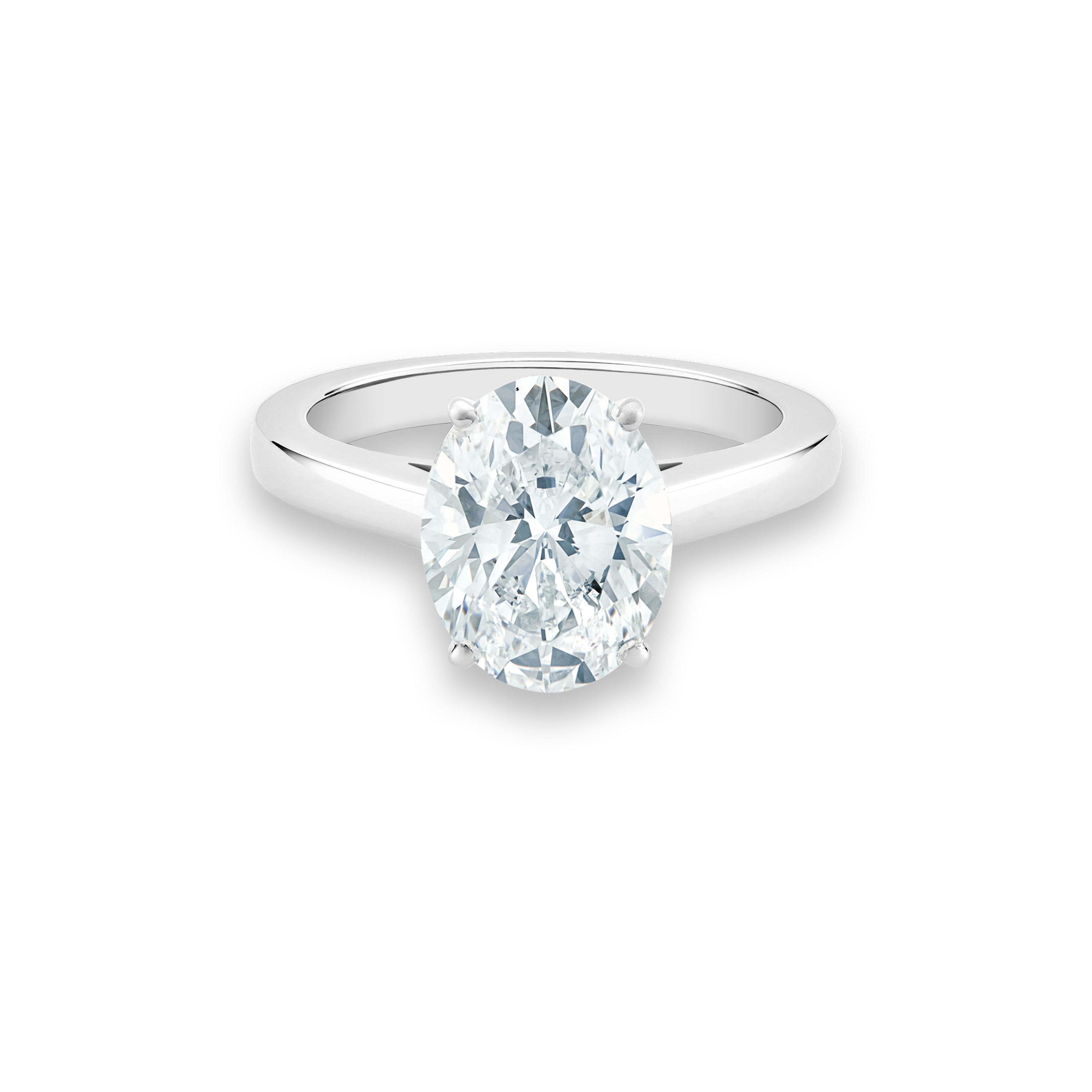Solitaire DB Classic diamant taille ovale, image 1