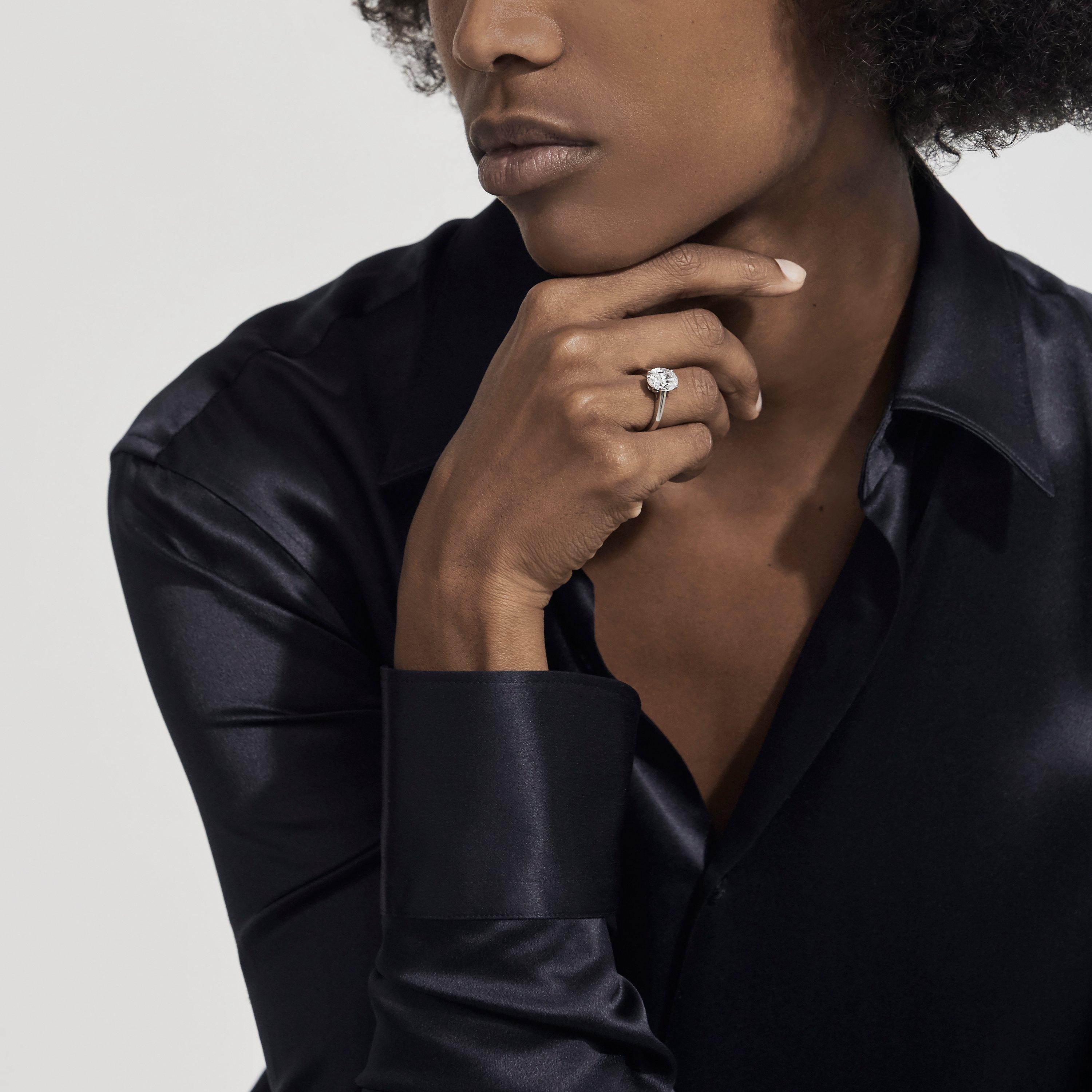 Solitaire DB Classic Diamant Taille Ovale, image 4