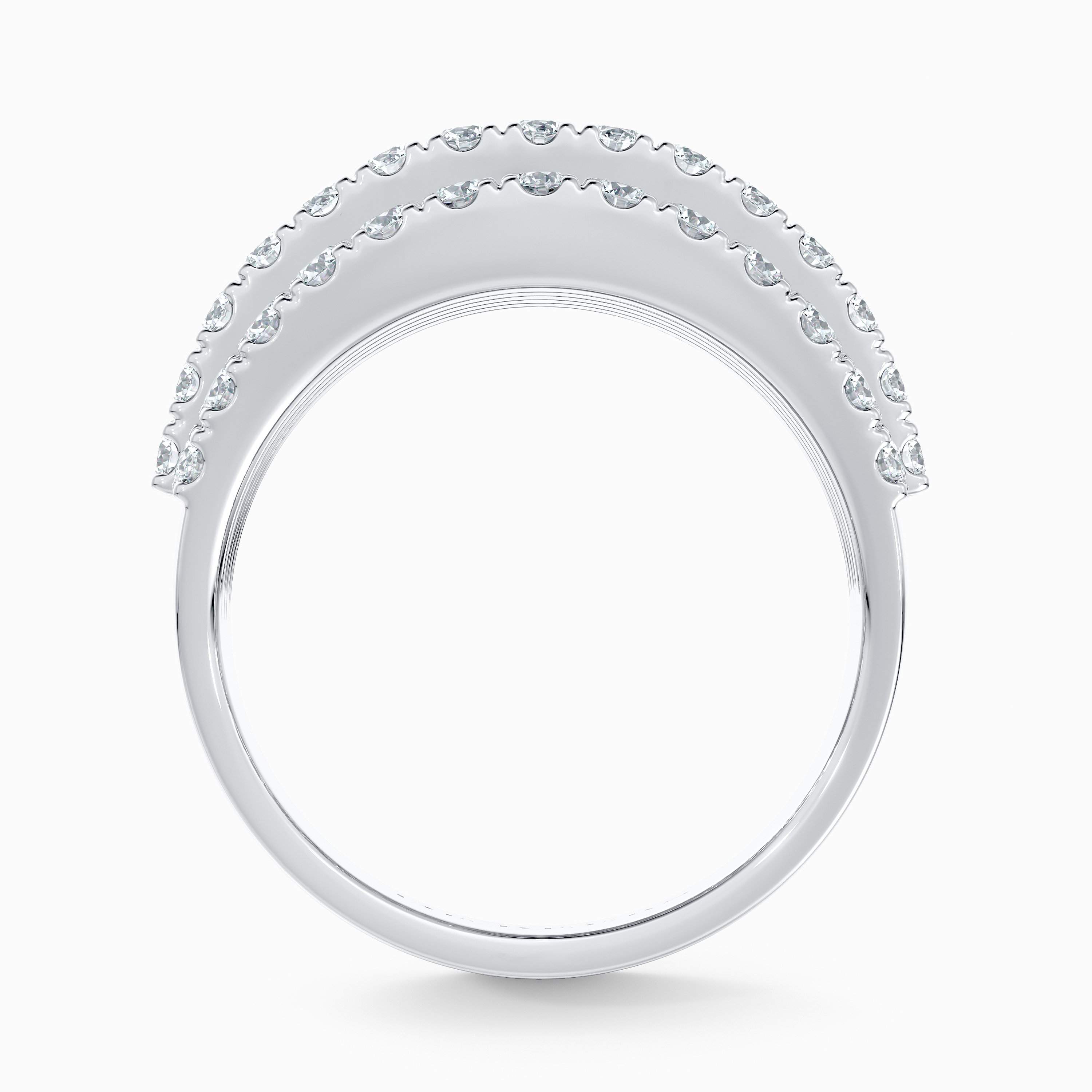 DB Classic five line band in white gold DB Classic five line band in white gold, image 5