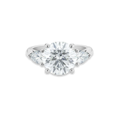 DB Classic round brilliant and pear-shaped diamond ring, image 1