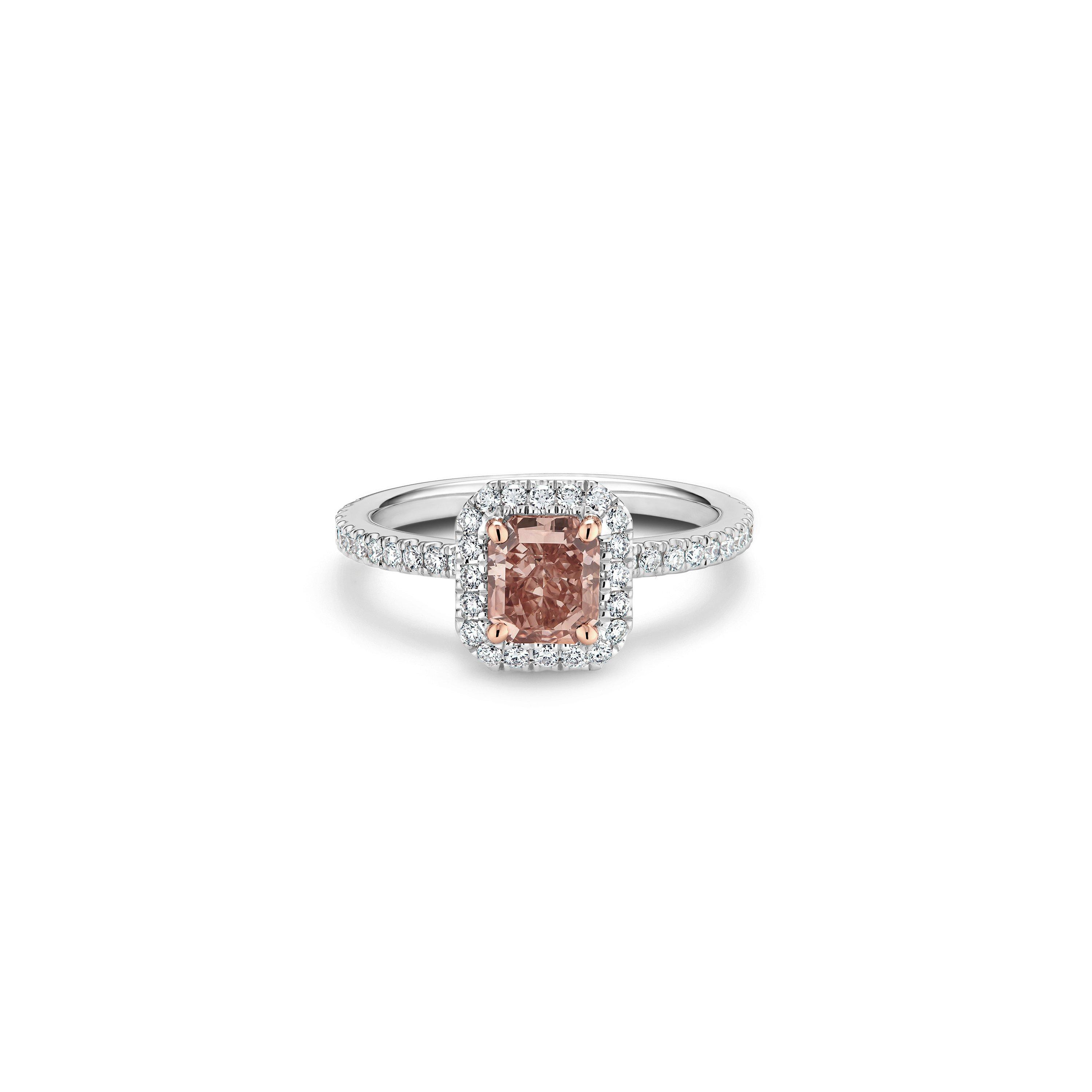 De beers aura on sale ring