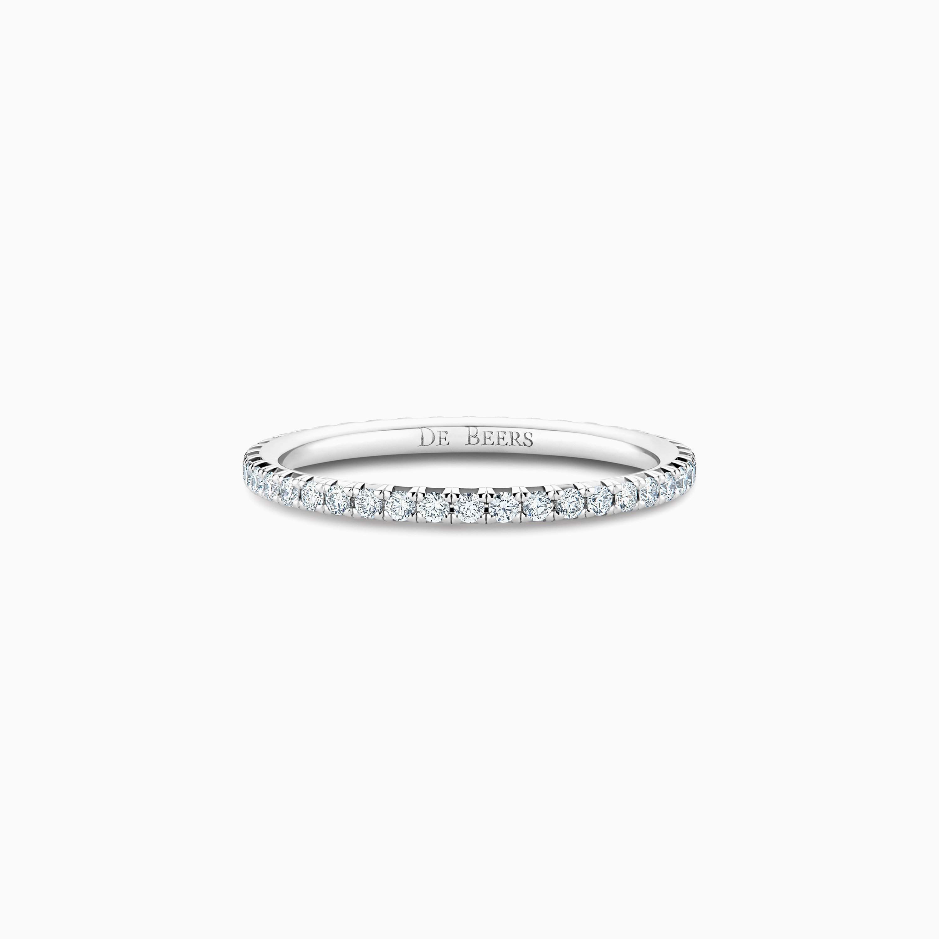 Aura eternity band in white gold Aura eternity band in white gold, image 1
