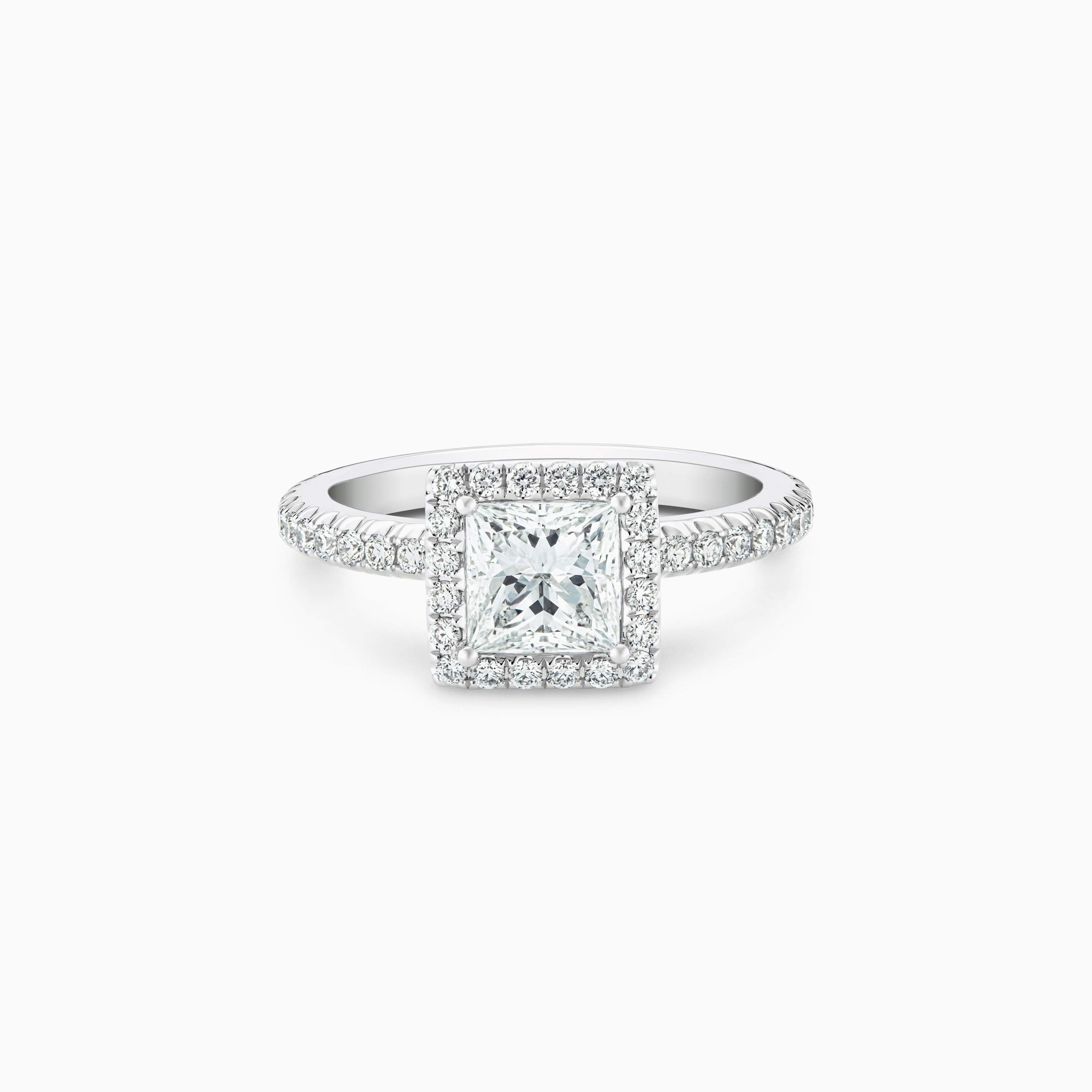 Aura princess-cut diamond ring Aura princess-cut diamond ring, image 1