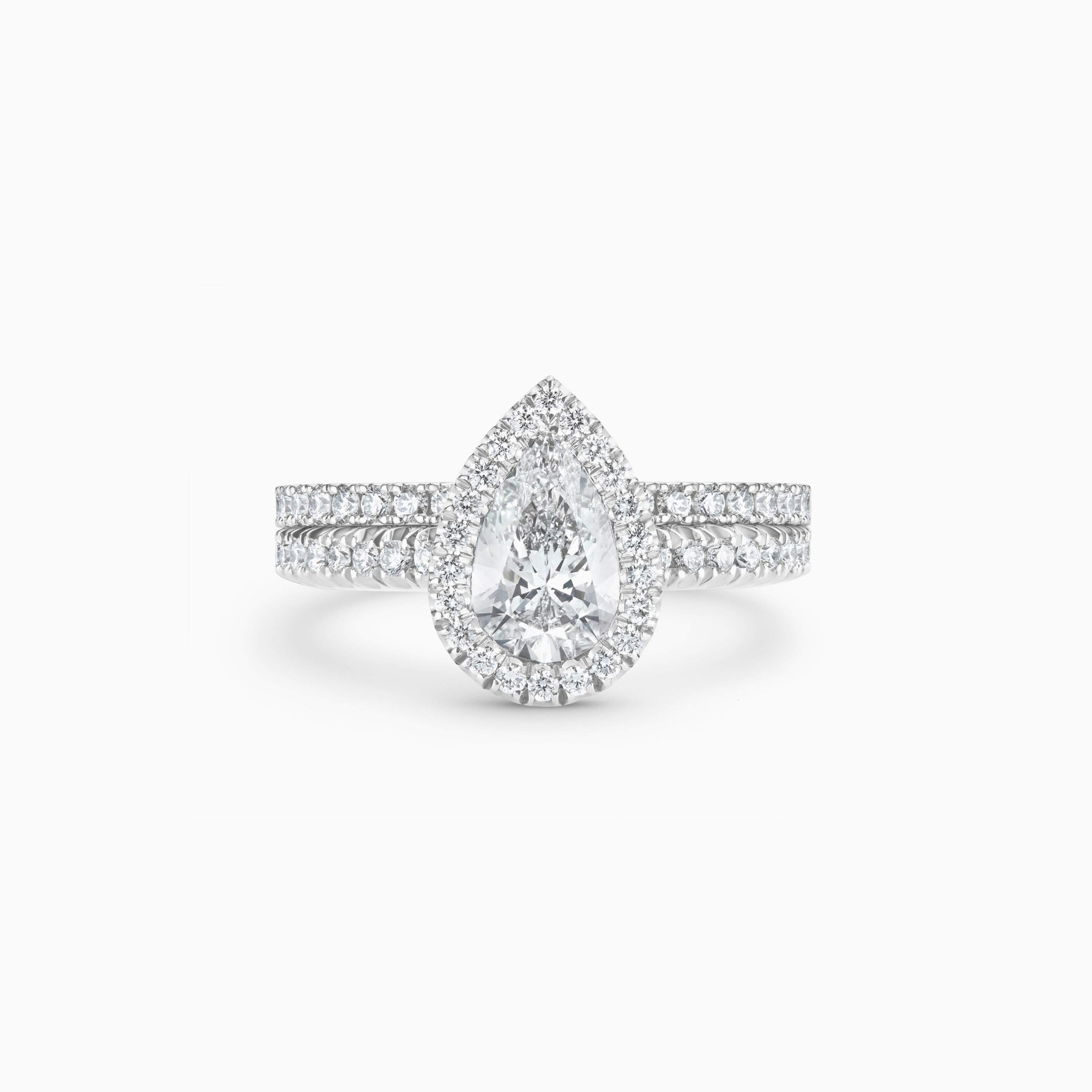 Aura pear-shaped diamond ring Aura pear-shaped diamond ring, image 3